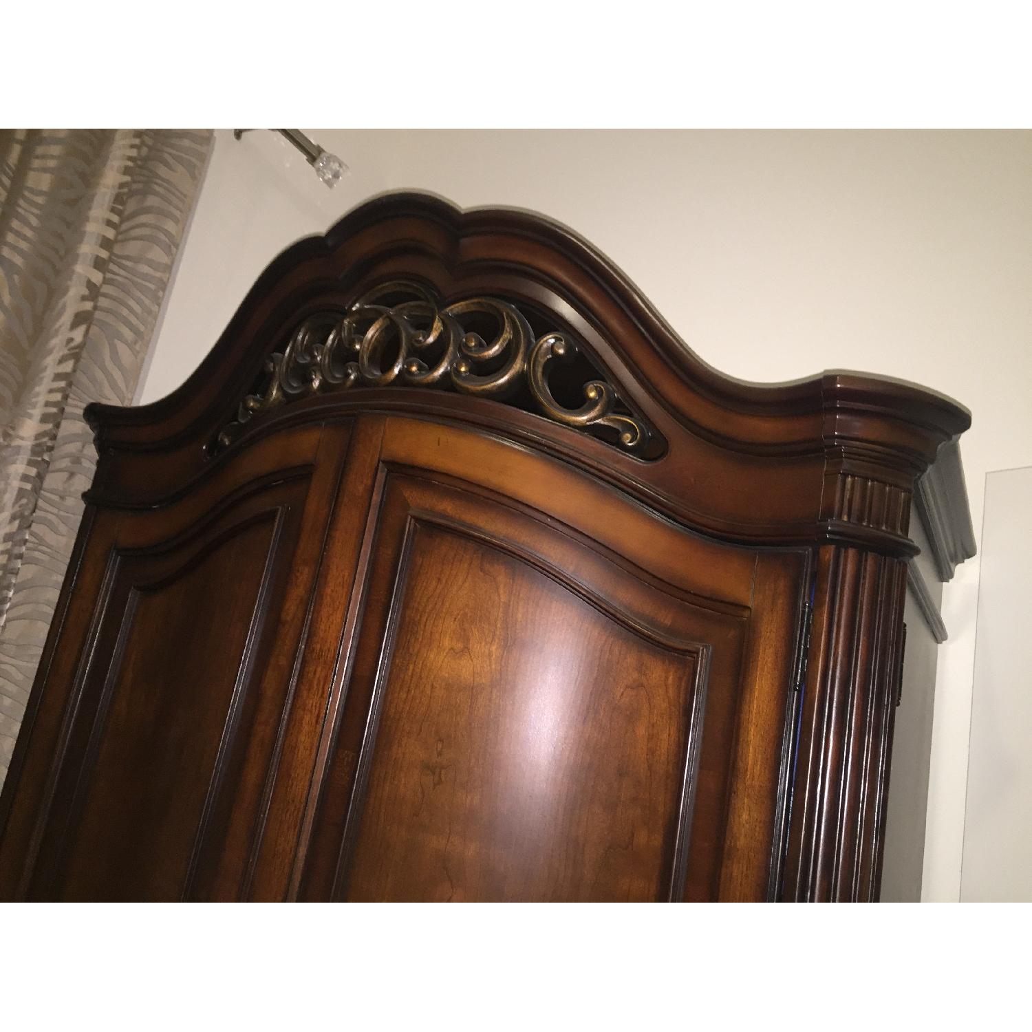 Ashley's Solid Mahogany Armoire - image-2