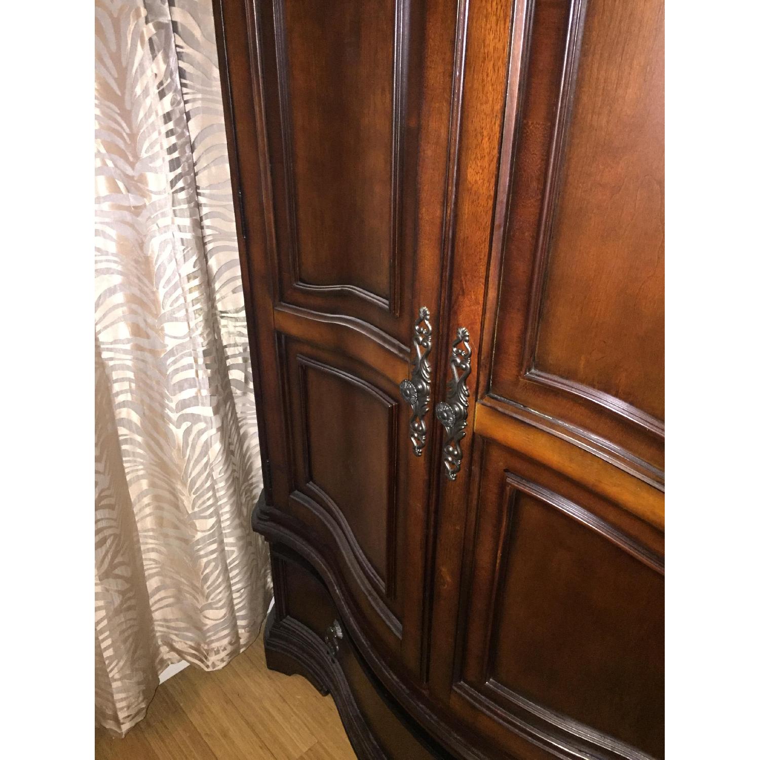 Ashley's Solid Mahogany Armoire - image-7