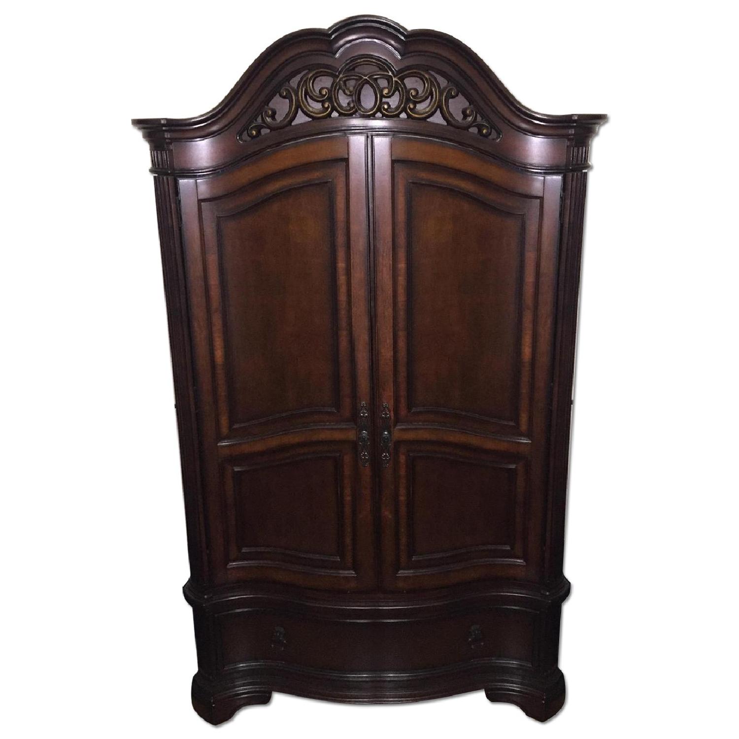 Ashley's Solid Mahogany Armoire - image-0