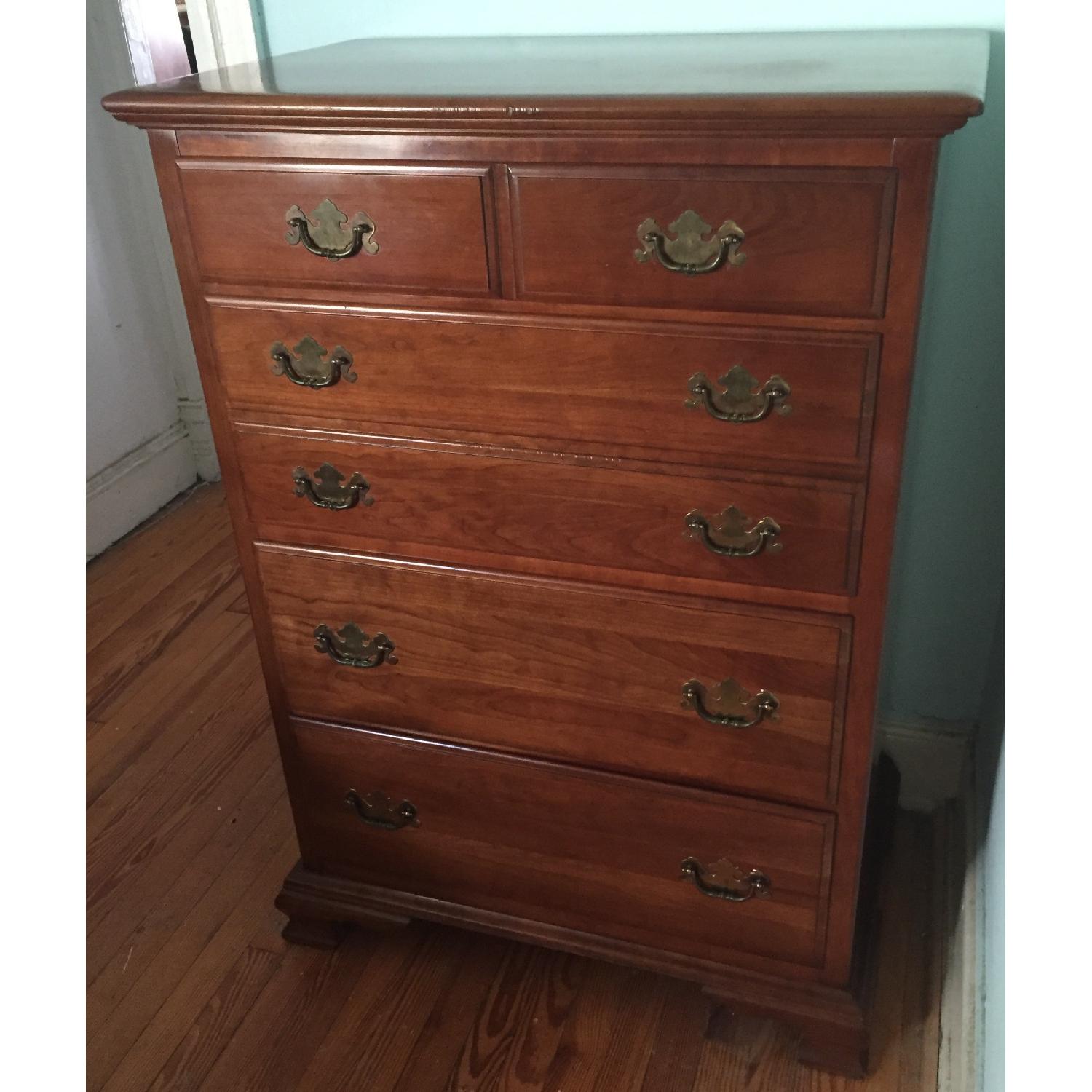 Vintage Kling Cherry Bedroom Chest AptDeco