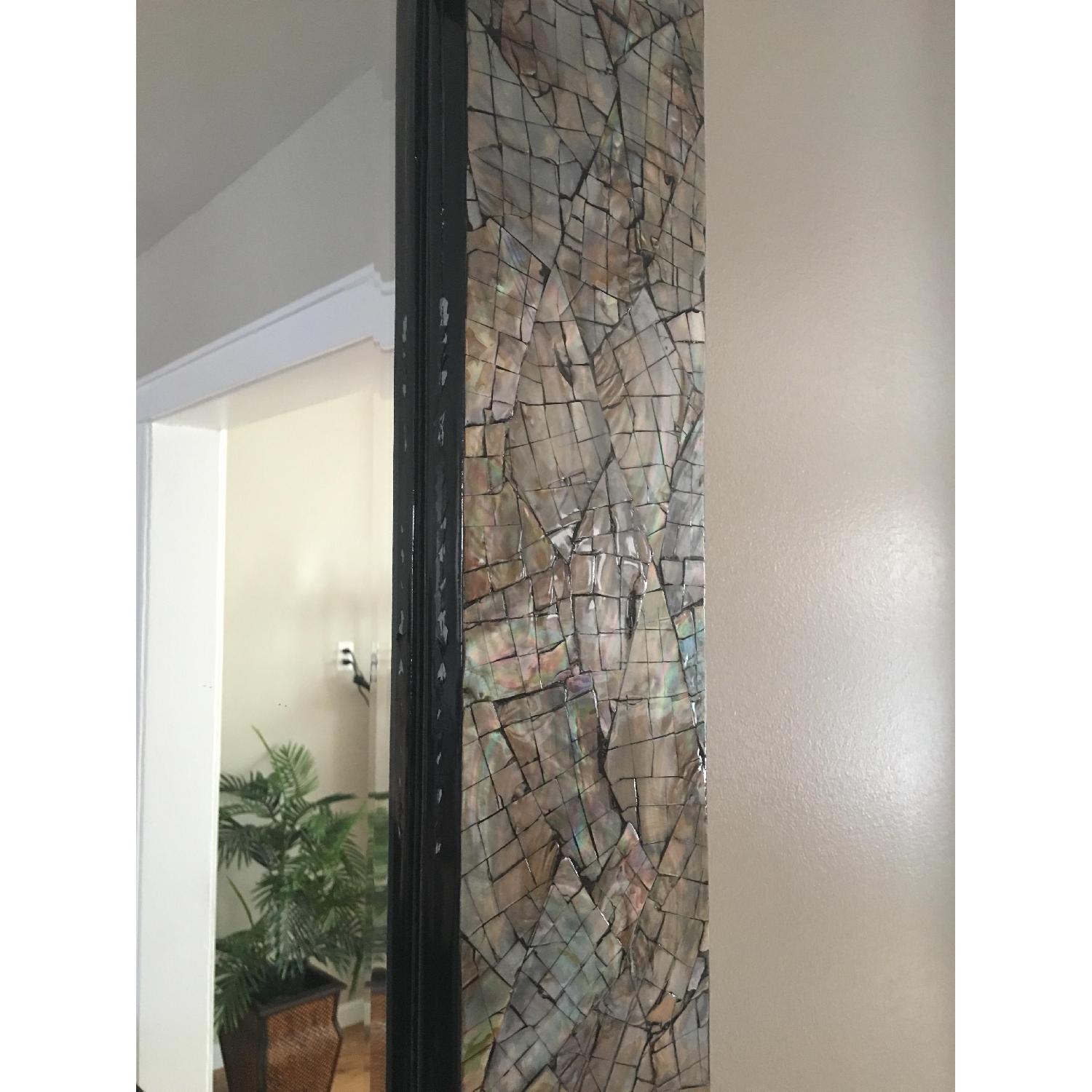 Pier 1 Mother of Pearl Mirror - image-4
