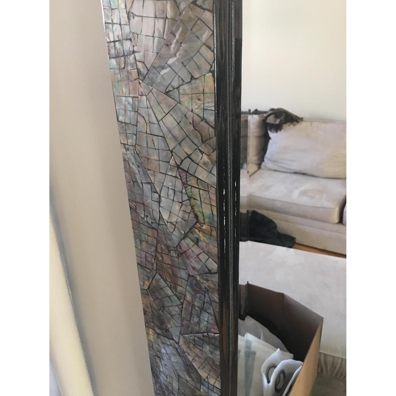 Pier 1 Mother of Pearl Mirror - image-6