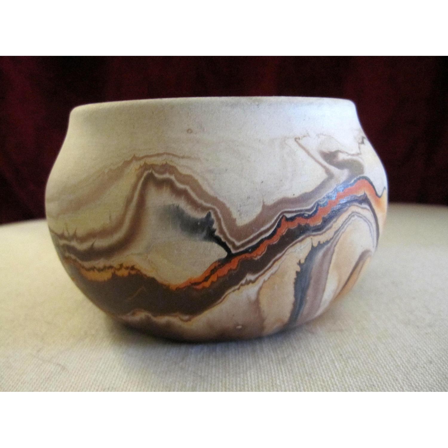 Vintage Nemadji Art Pottery Bowl - image-2