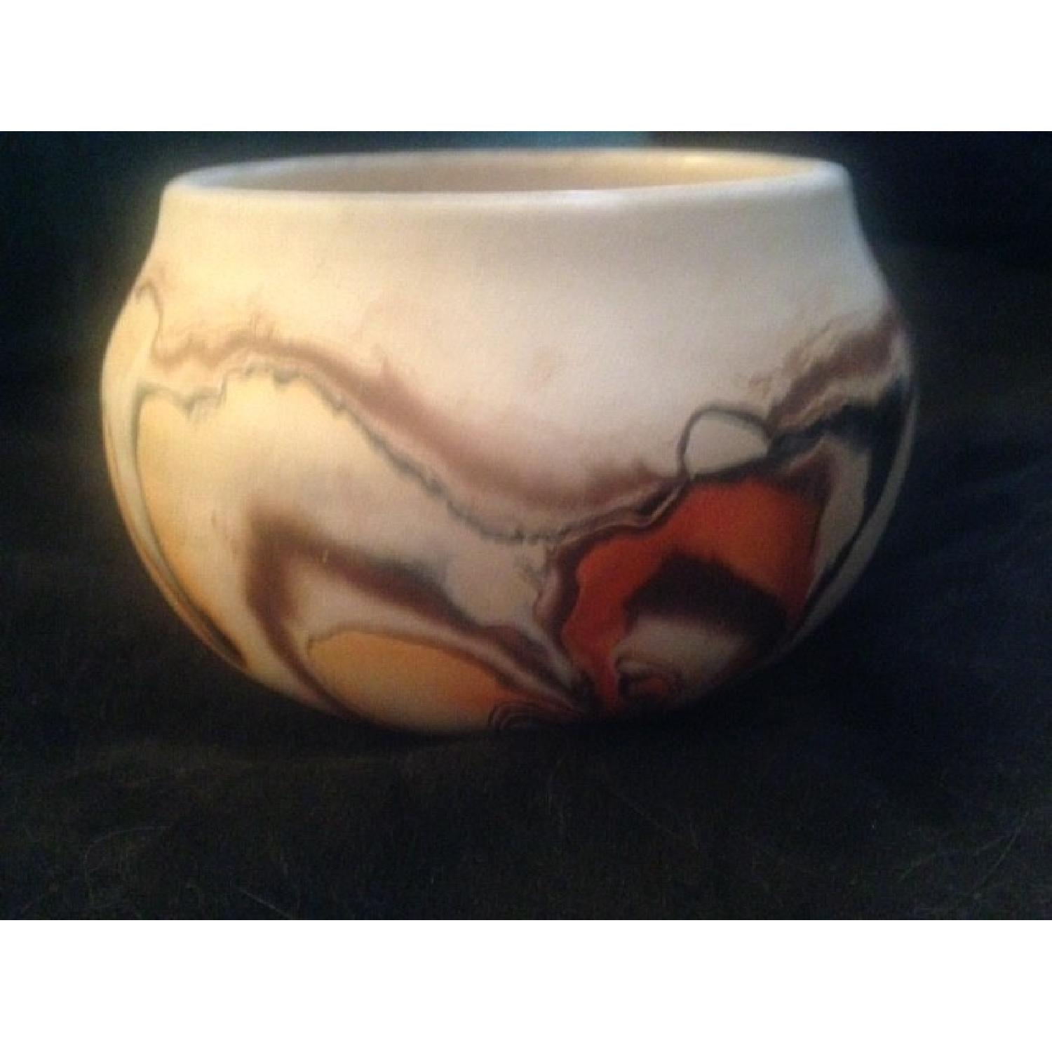 Vintage Nemadji Art Pottery Bowl - image-6