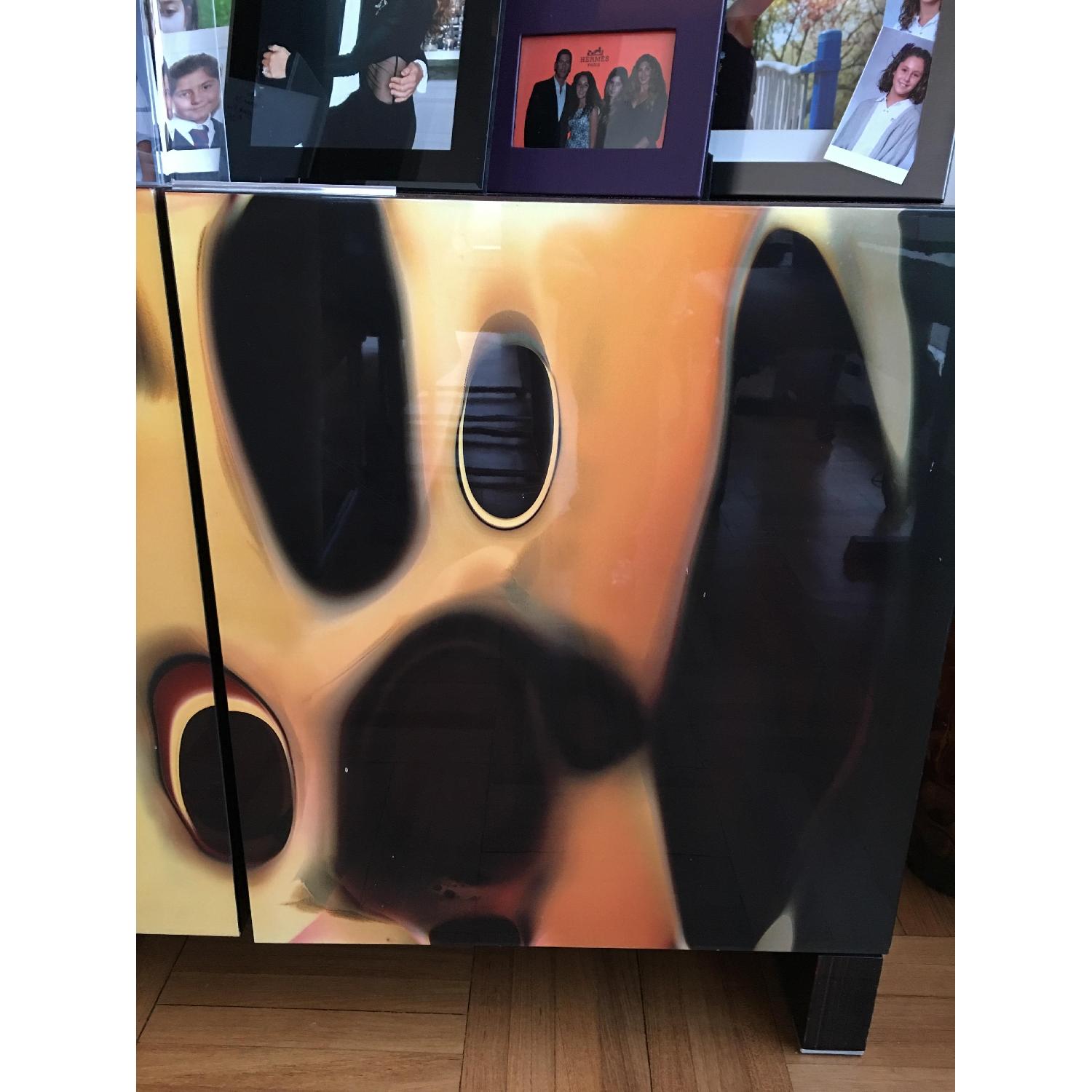 Maurice Villency Zebra Wood Laminate Credenza - image-4