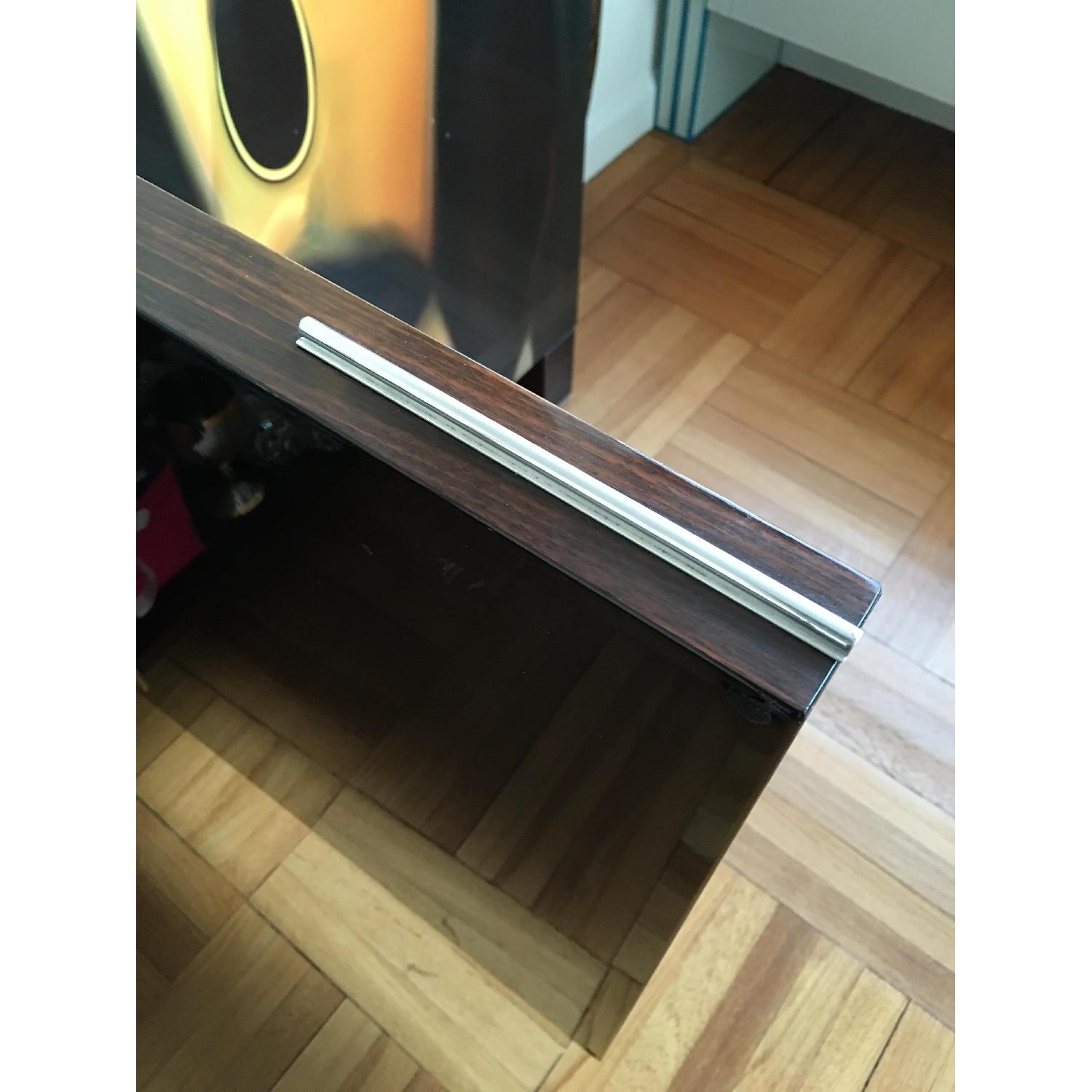 Maurice Villency Zebra Wood Laminate Credenza - image-5