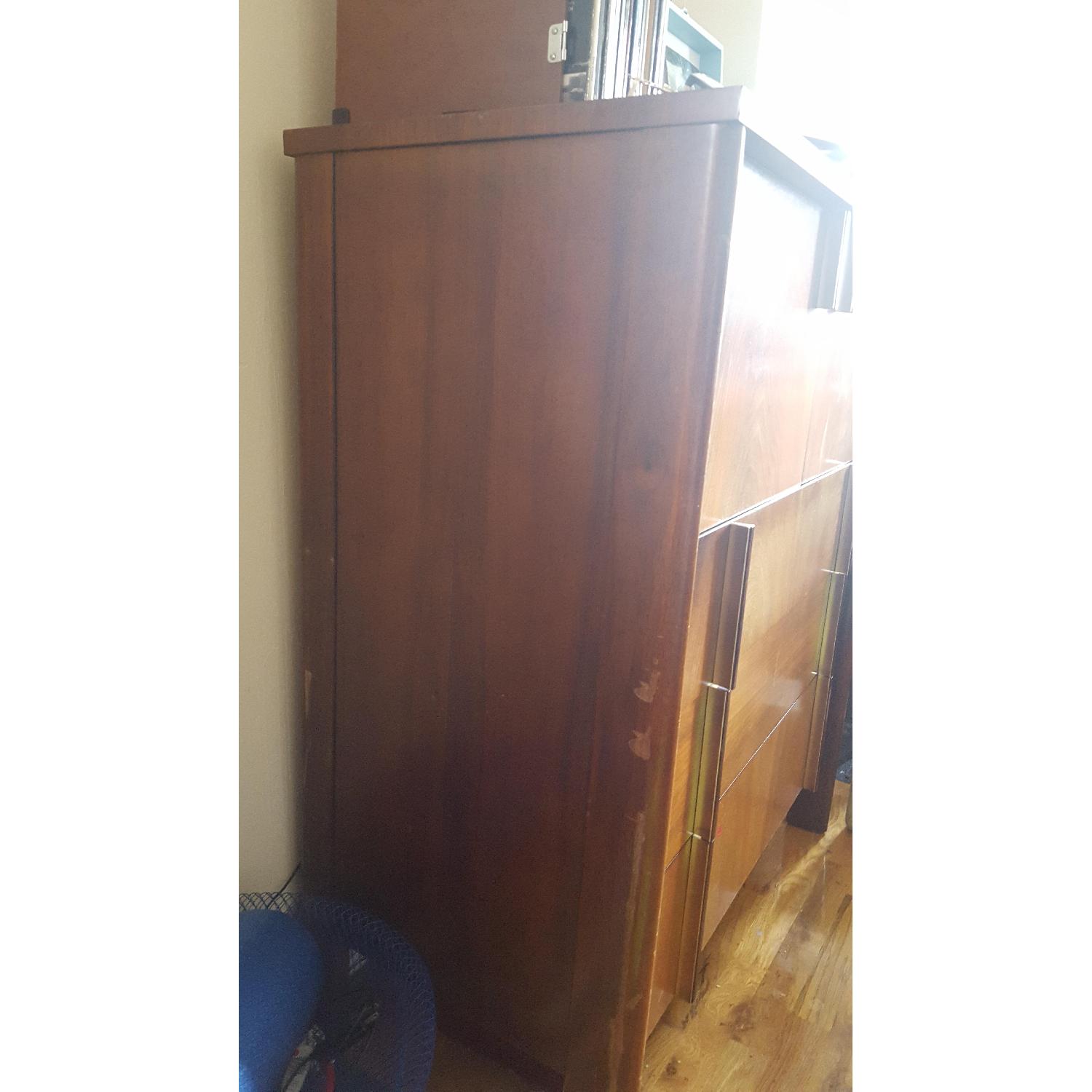 John Widdicomb Walnut High Chest by Dale Ford - image-3