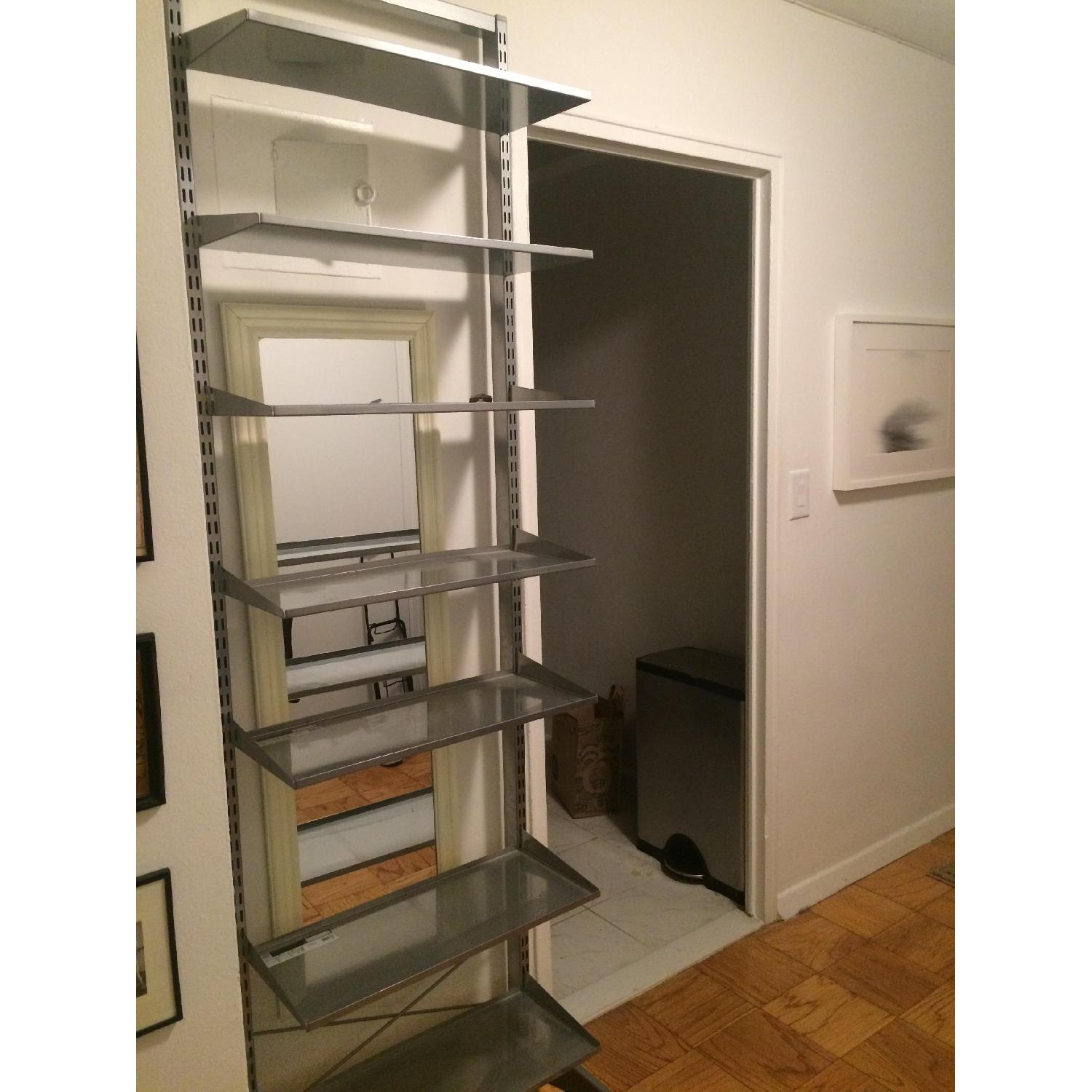 Container Store Elfa Freestanding Unit - Pair - image-1