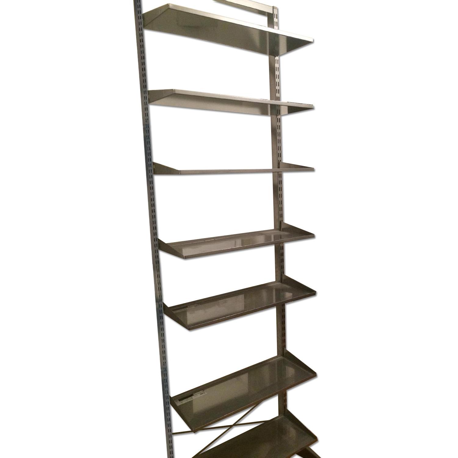 Container Store Elfa Freestanding Unit Pair AptDeco