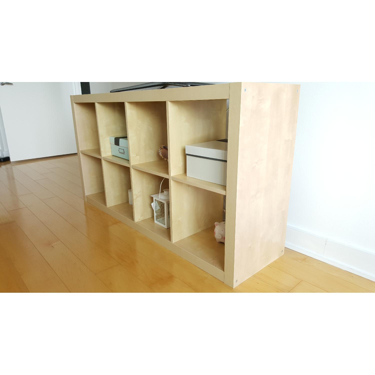 Ikea Kallax Shelving Unit in Birch Finish AptDeco