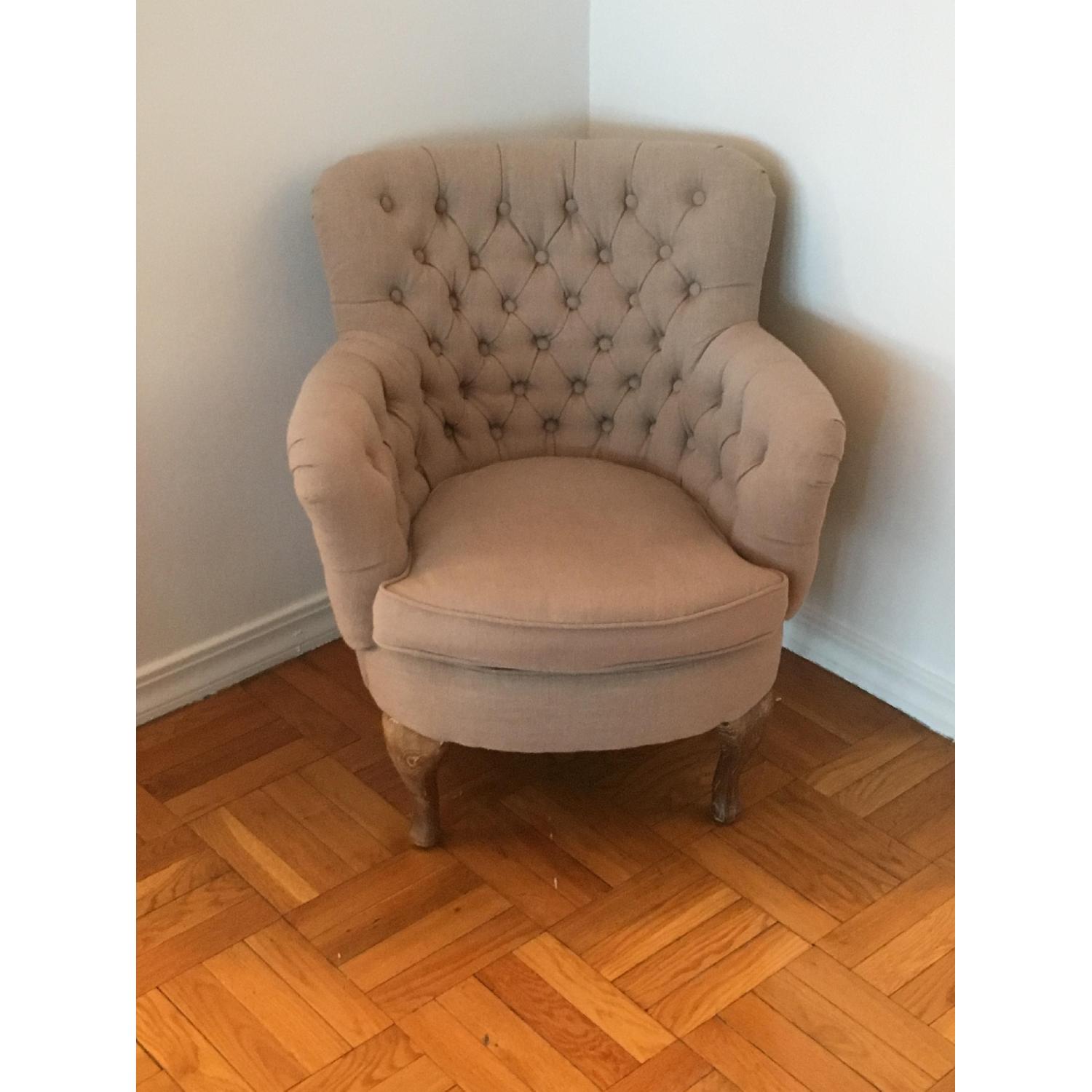 Arhaus Tufted Accent Chair - image-2