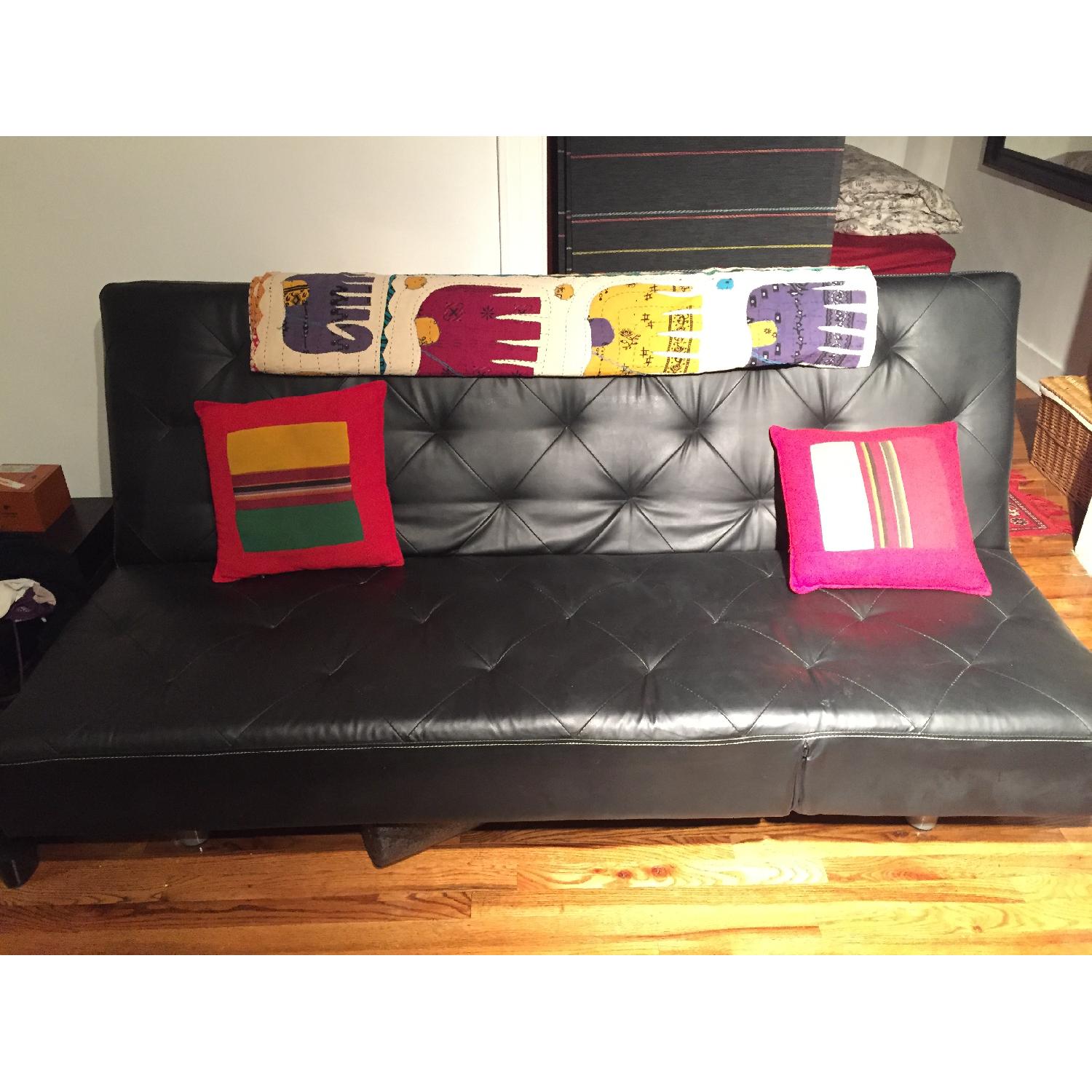 Convertible Recliner Full Size Sofa Bed - image-1