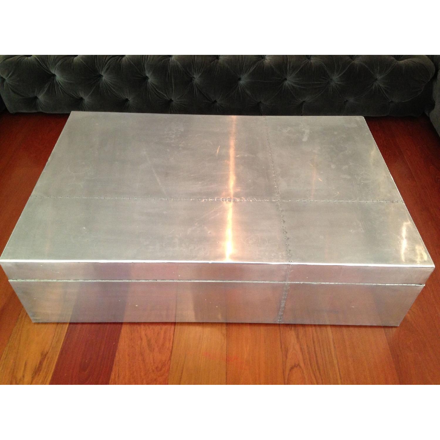 Restoration Hardware Large Coffee Table - image-1