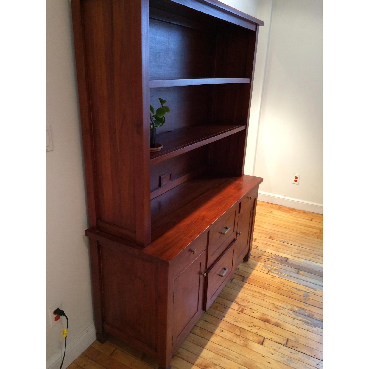 Crate & Barrel Armoire/Bookshelf - image-2
