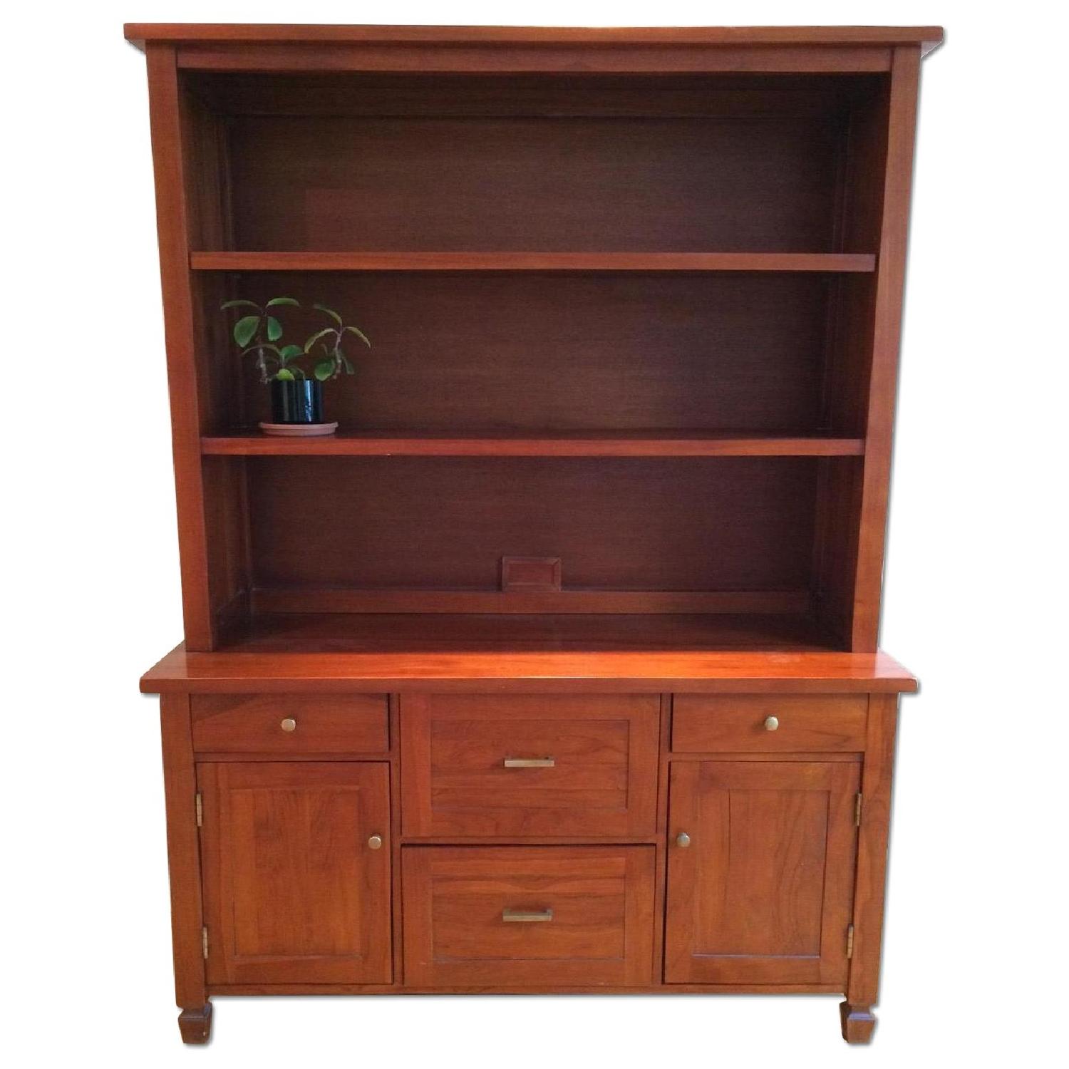 Crate & Barrel Armoire/Bookshelf AptDeco