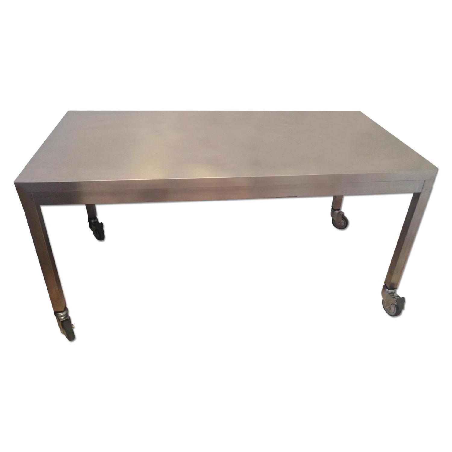 Design Within Reach Quovis Stainless Table - image-0