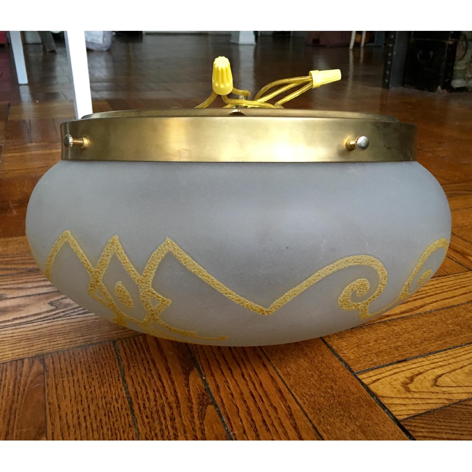 Antique Flushmount Light Fixture - image-1