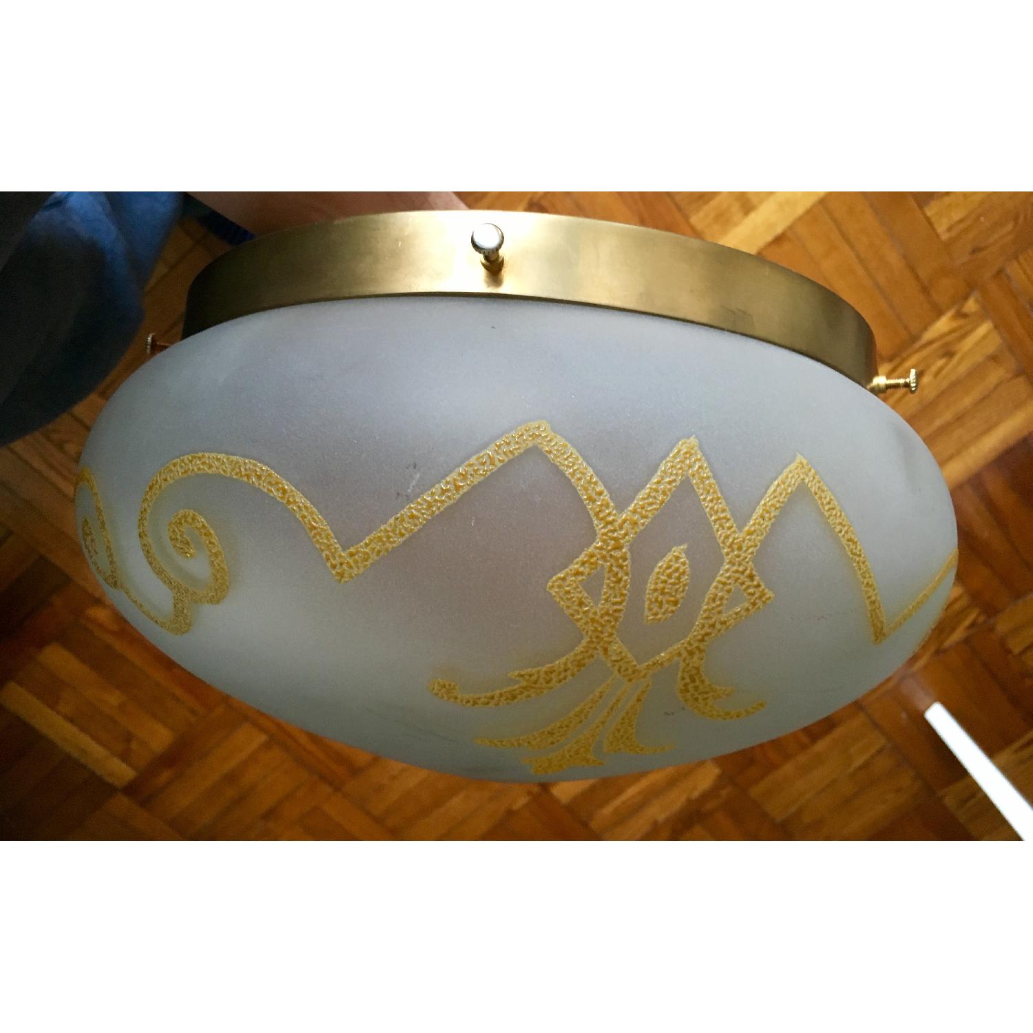 Antique Flushmount Light Fixture - image-3