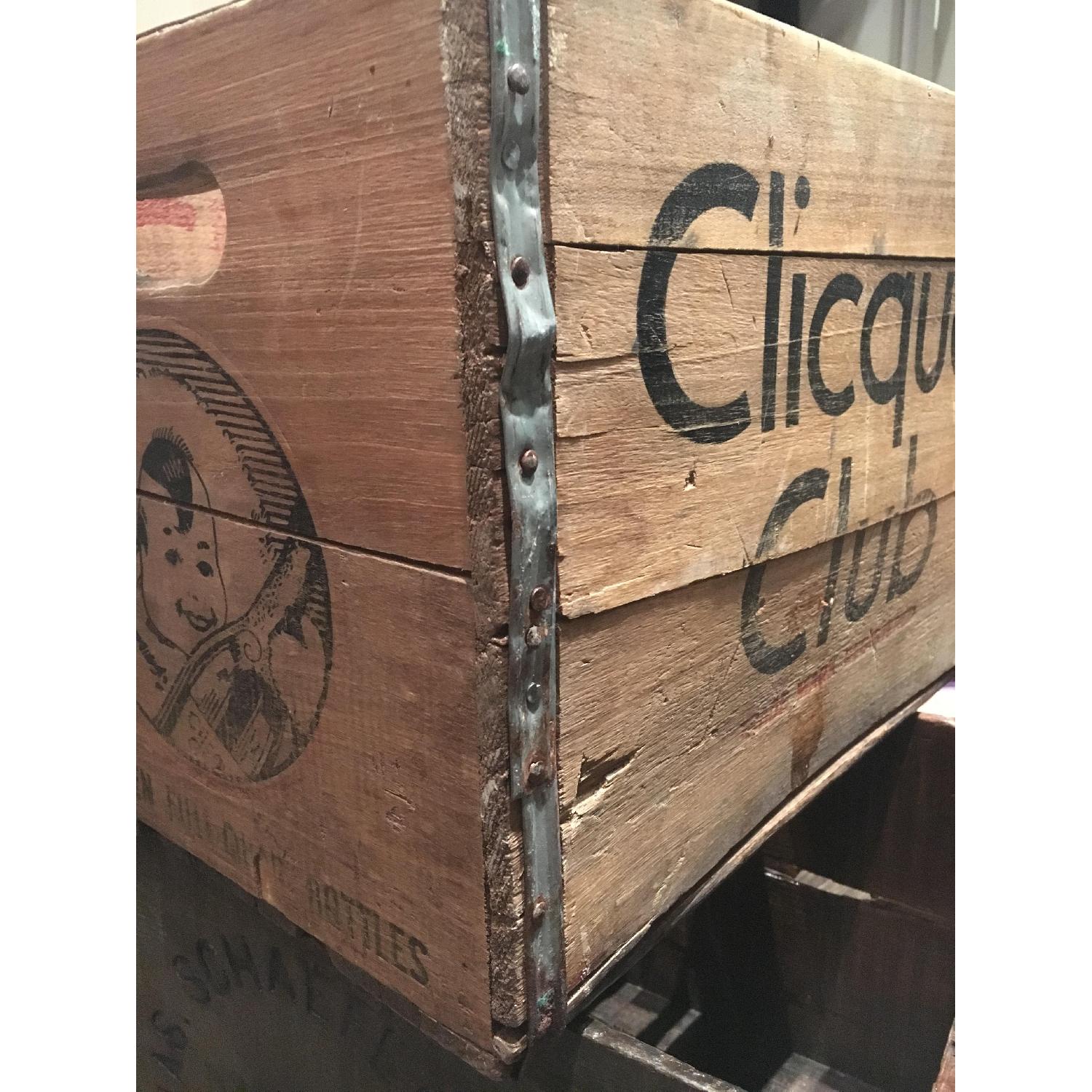 Vintage Collectible Wood Milk Crates - Set of 5 - image-4