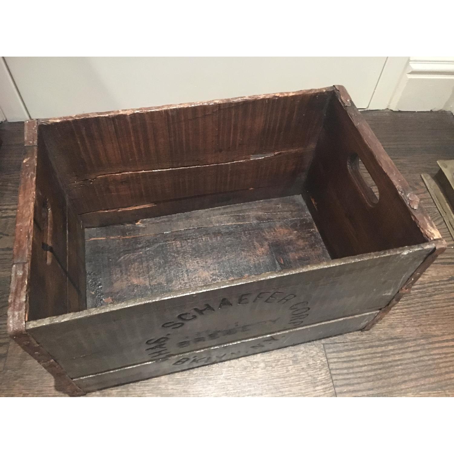 Vintage Collectible Wood Milk Crates - Set of 5 - image-8