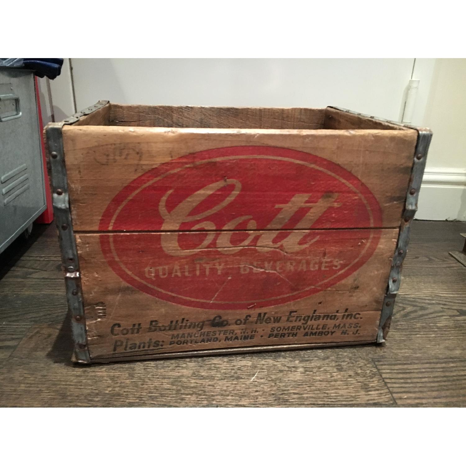 Vintage Collectible Wood Milk Crates - Set of 5 - image-14
