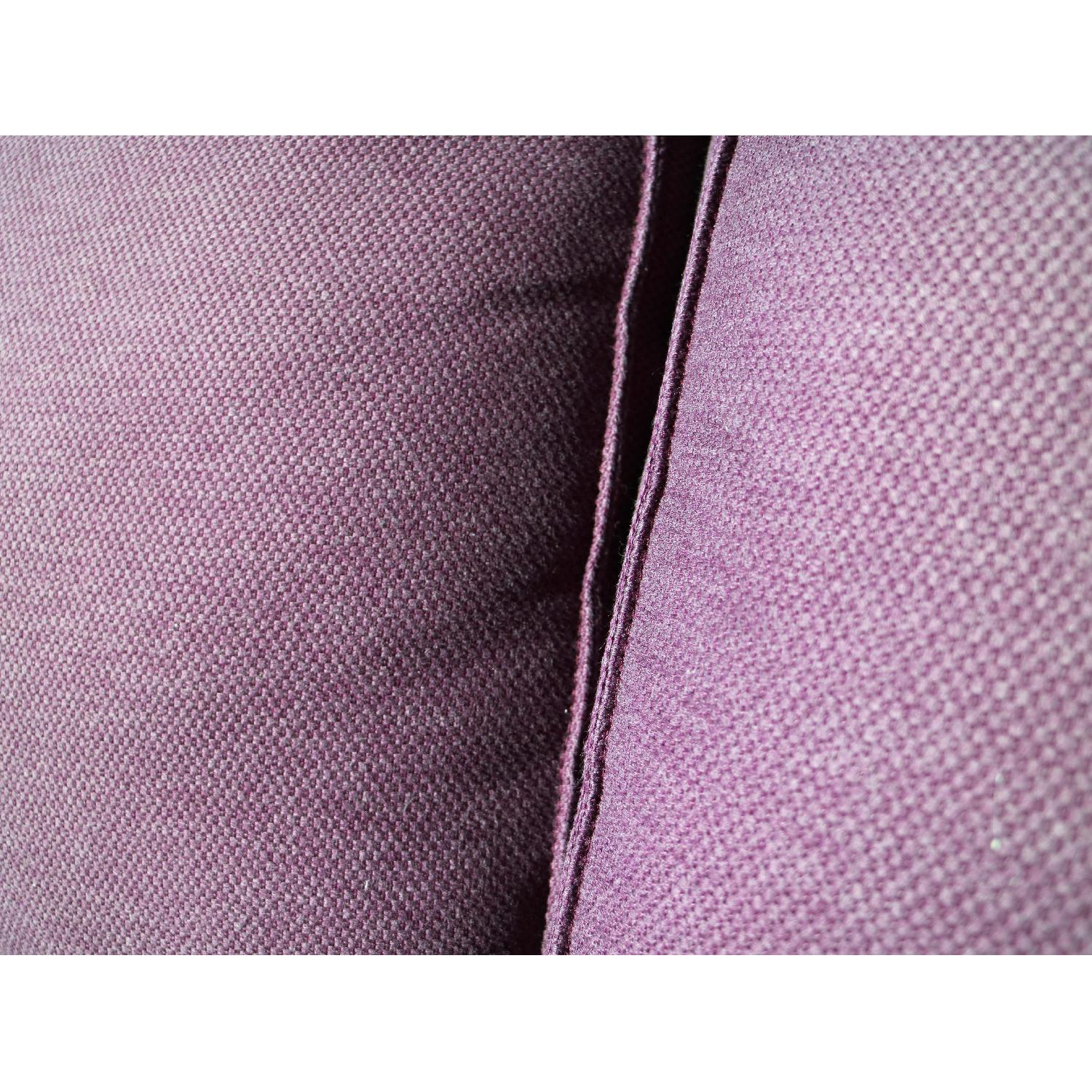 Ikea Kivik Red-Lilac Loveseat w/ Removable Cover - image-3