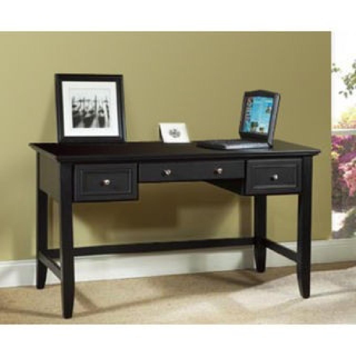 Bedford Black Executive Desk - image-1
