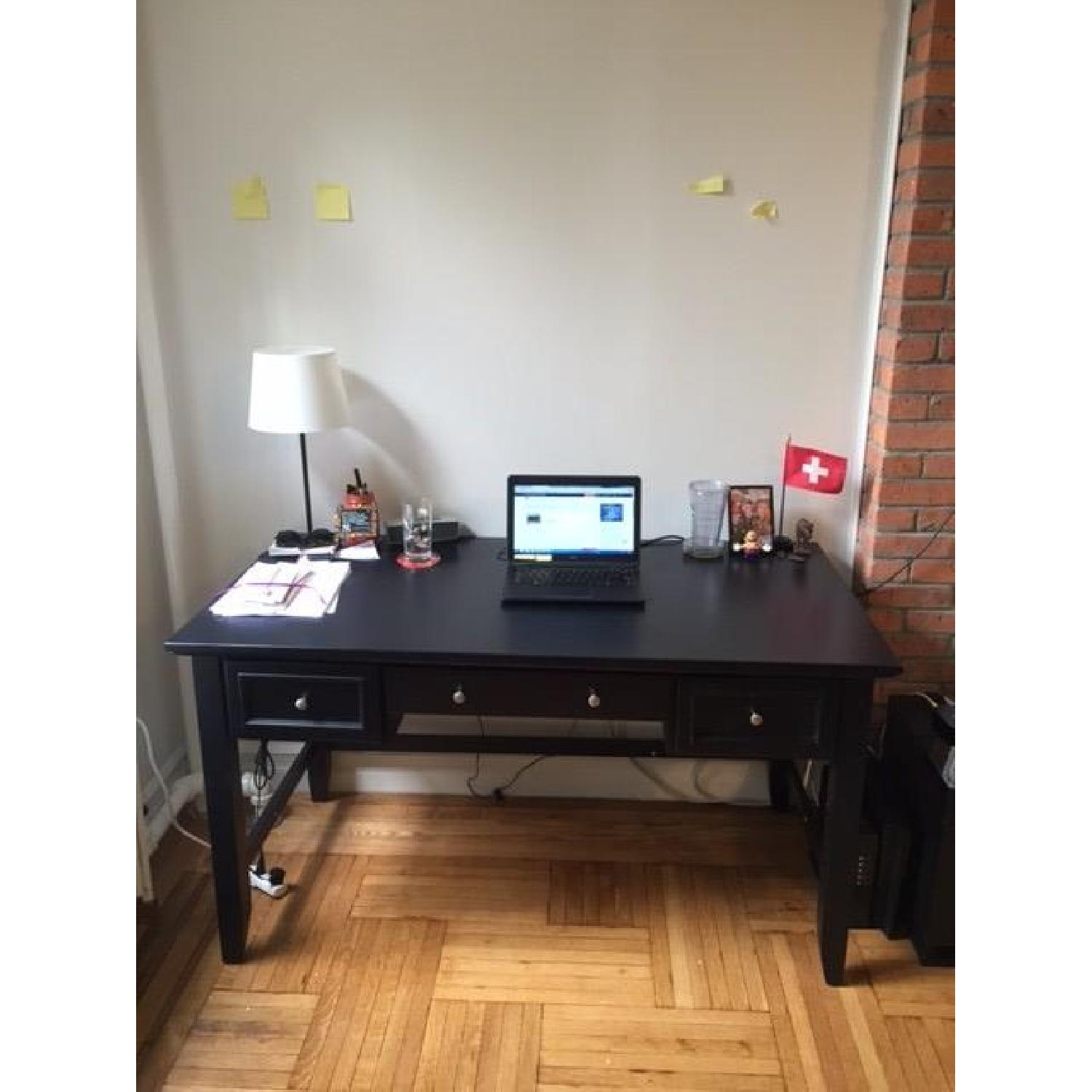Bedford Black Executive Desk - image-4