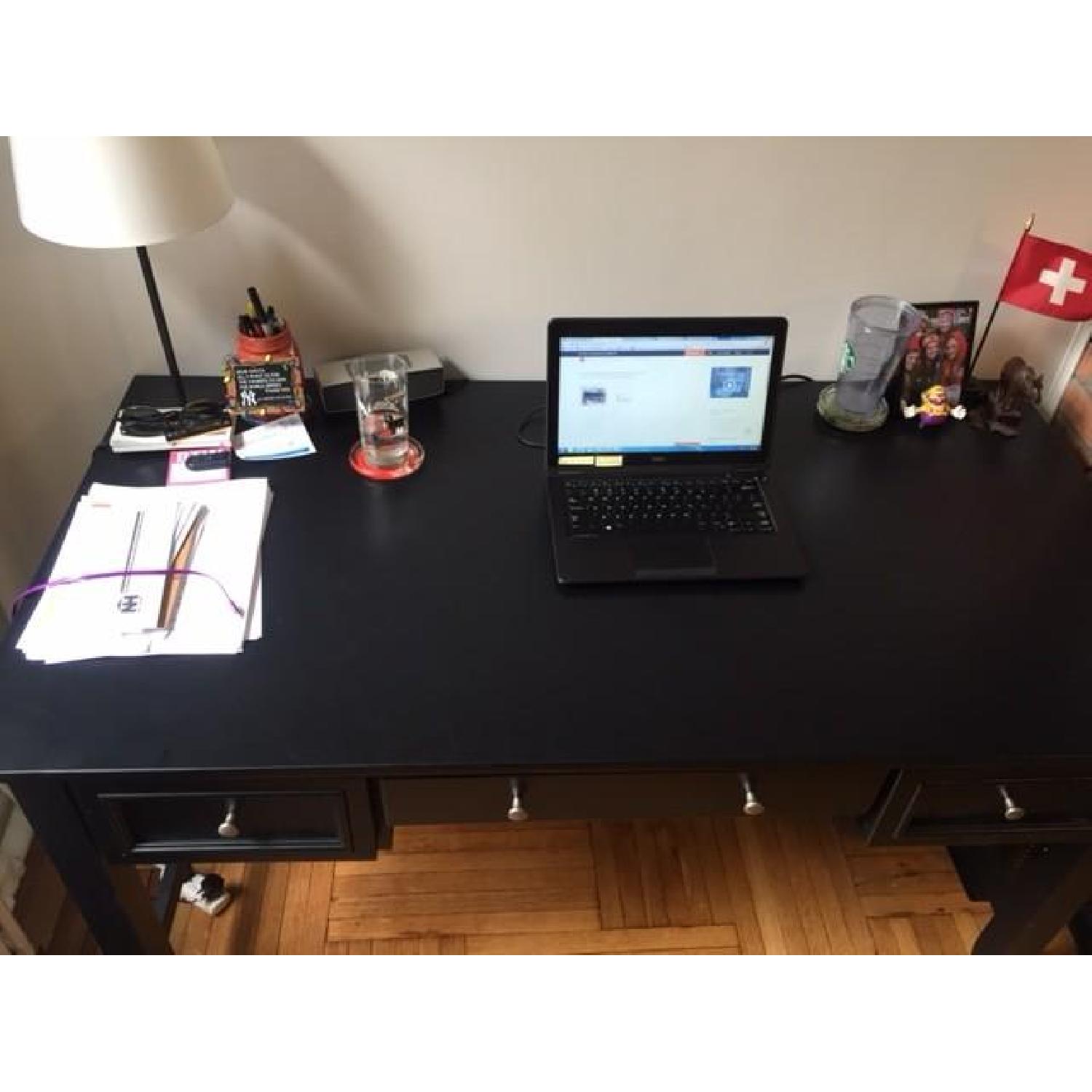 Bedford Black Executive Desk - image-7