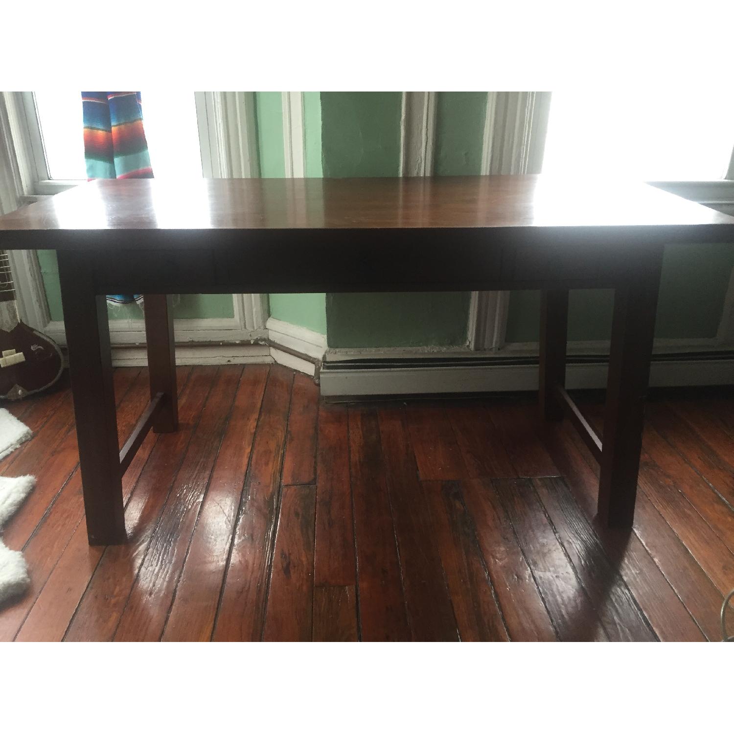 Cherry Hardwood Desk - image-1