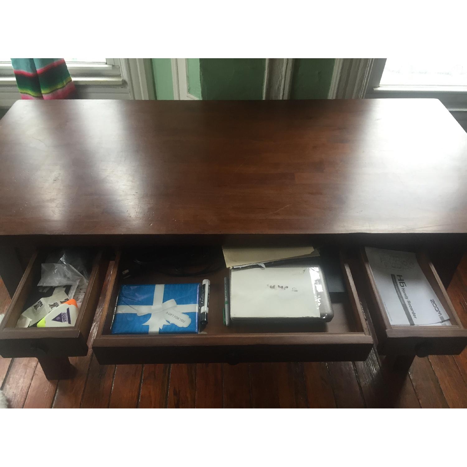 Cherry Hardwood Desk - image-4