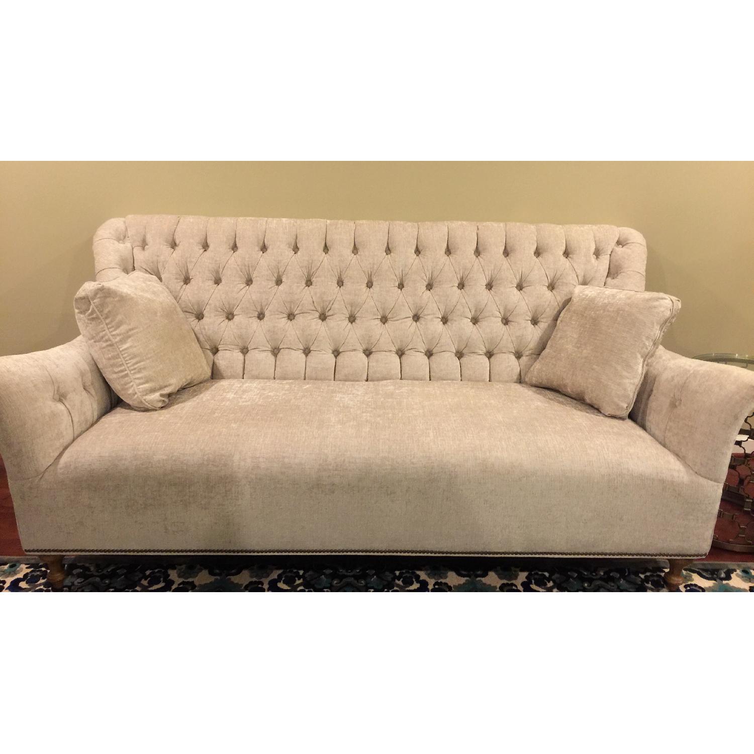 Arhaus Furniture Tufted Sofa - image-1