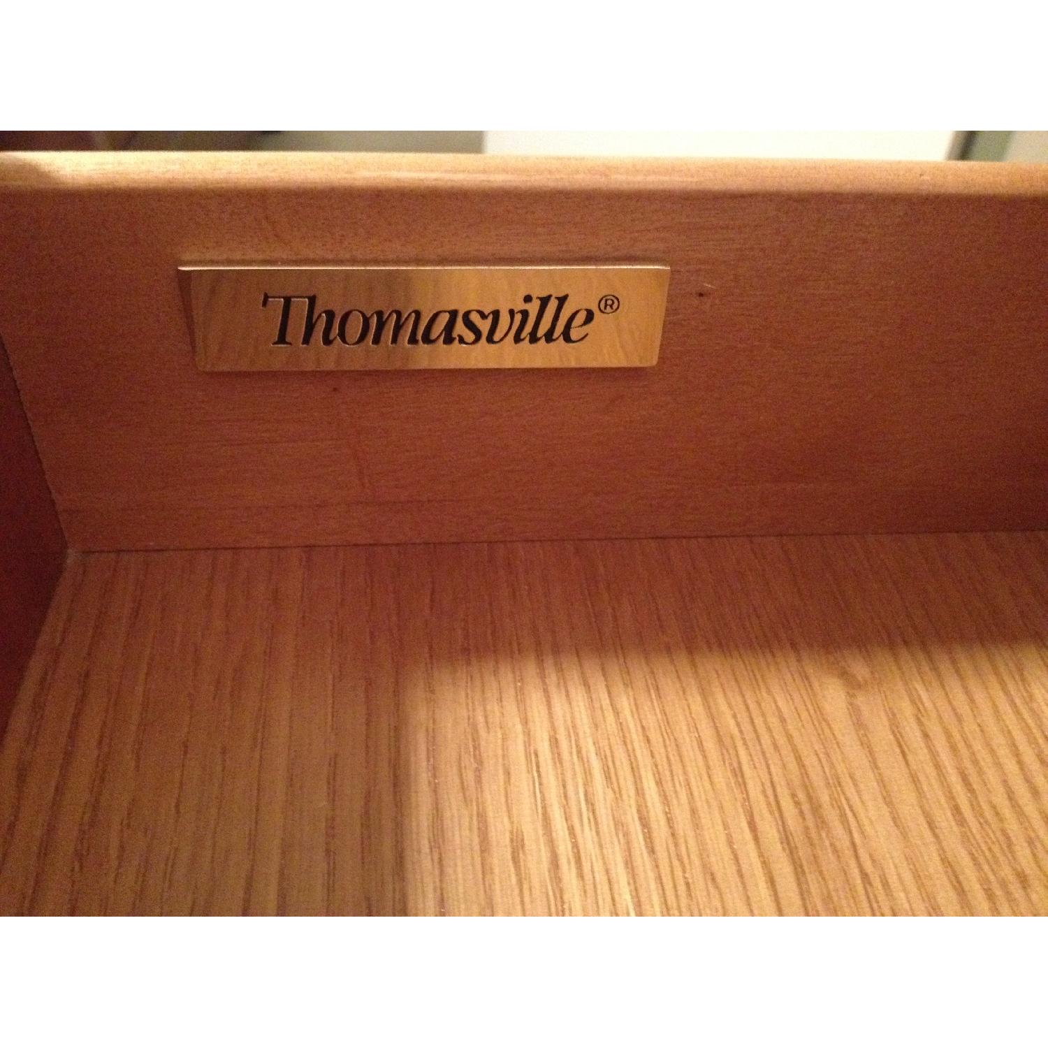Thomasville Cherry Cinnamon Hill Dresser w/ Mirror - image-4