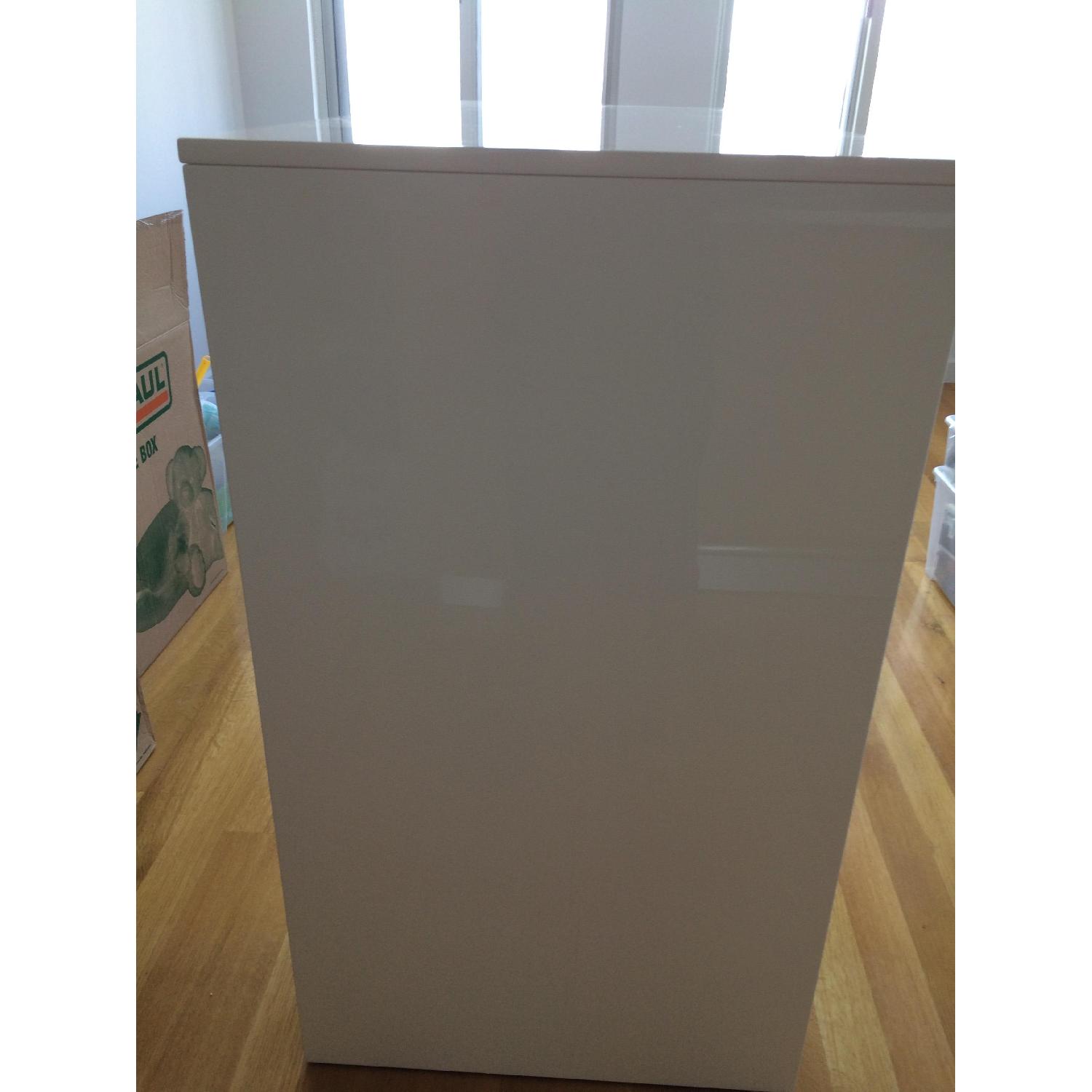 CB2 Public White High Dining Table - image-4
