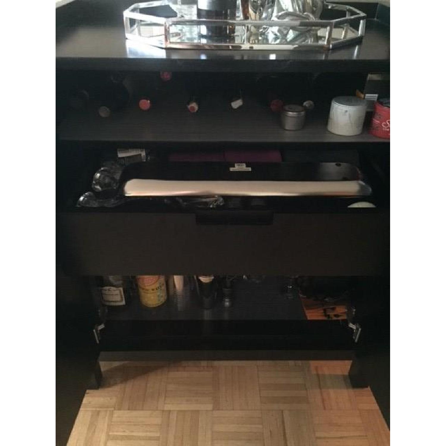 Crate & Barrel Bar/Storage Cabinet - image-3