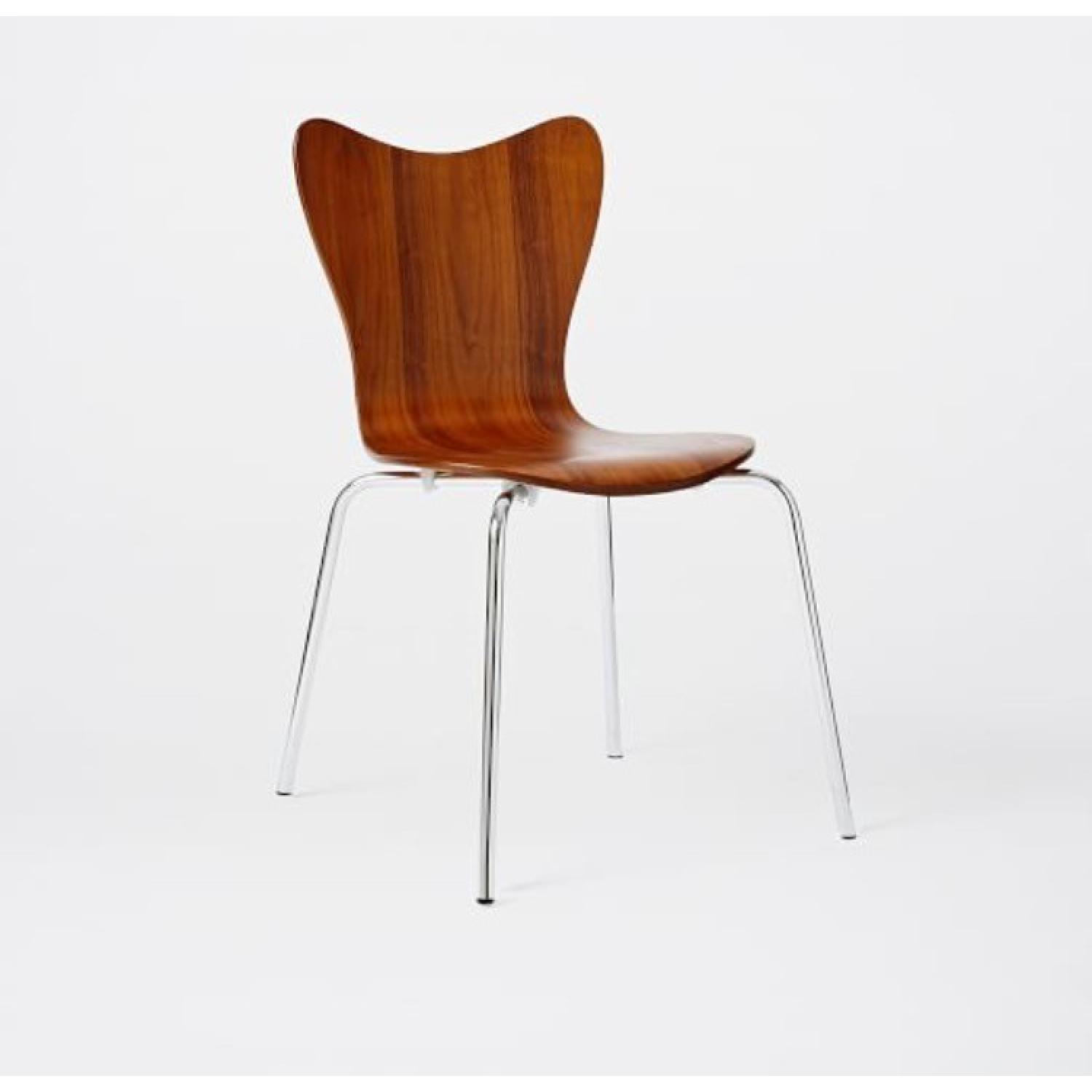 West Elm Dining Chairs - Pair - image-1