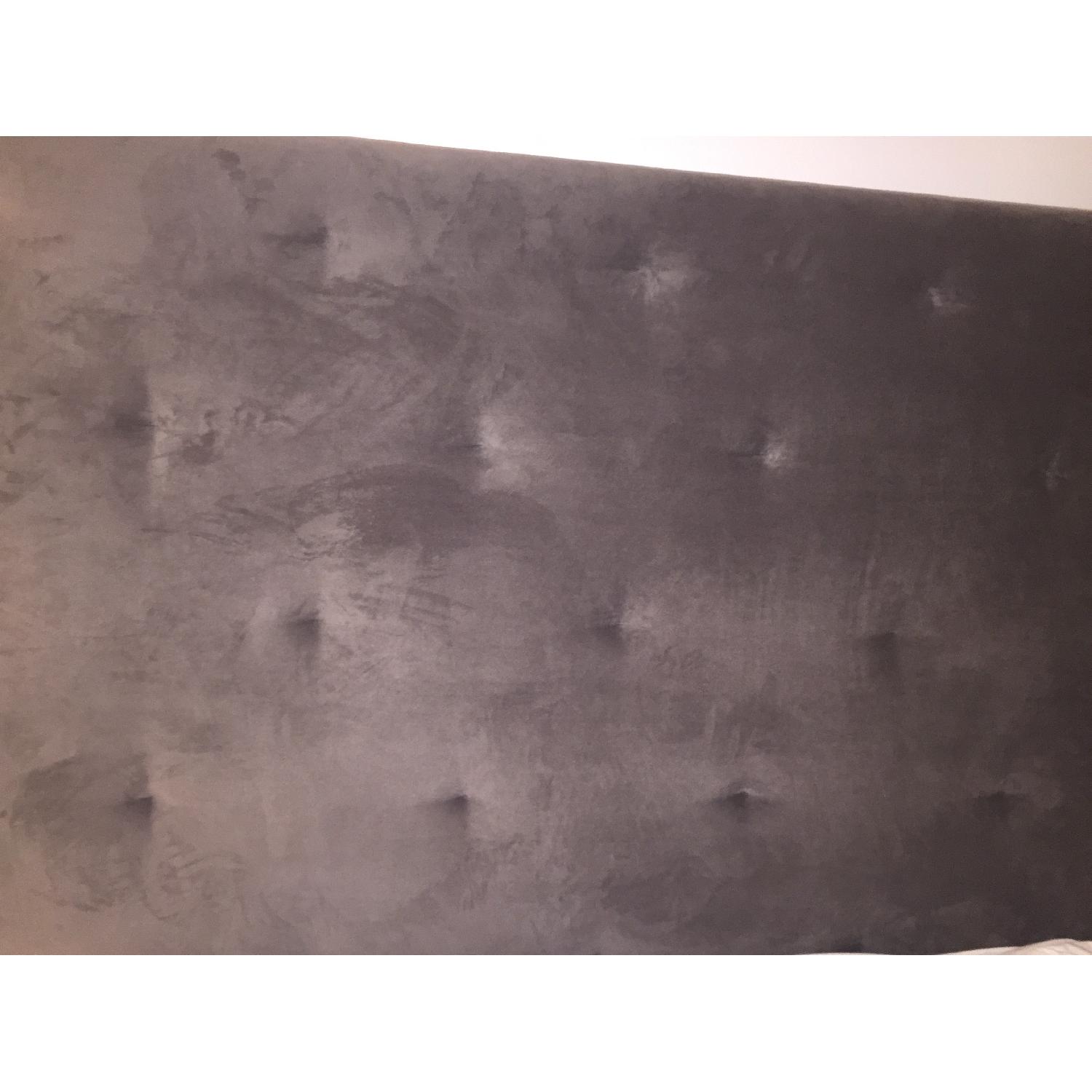 West Elm Diamond Tufted Headboard - image-6
