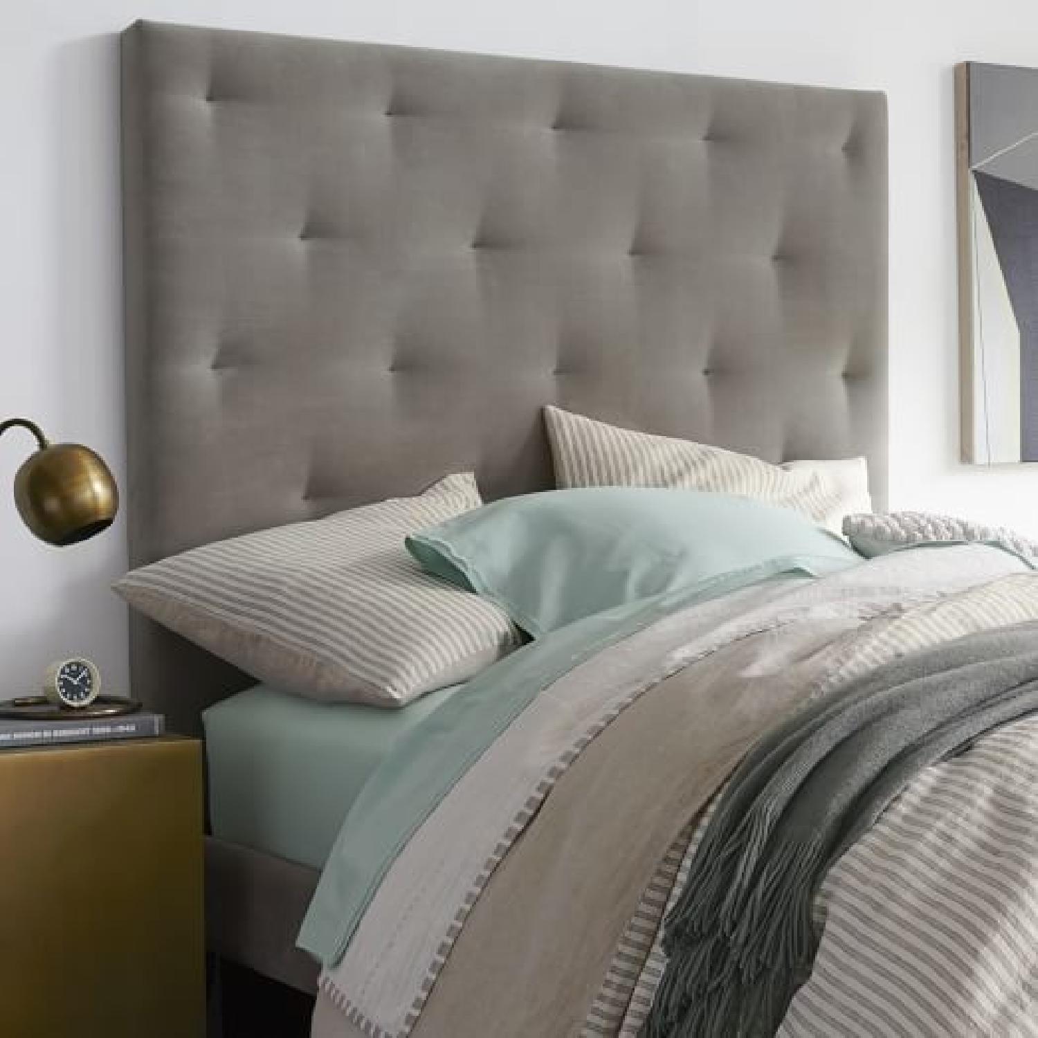 West Elm Diamond Tufted Headboard - image-8