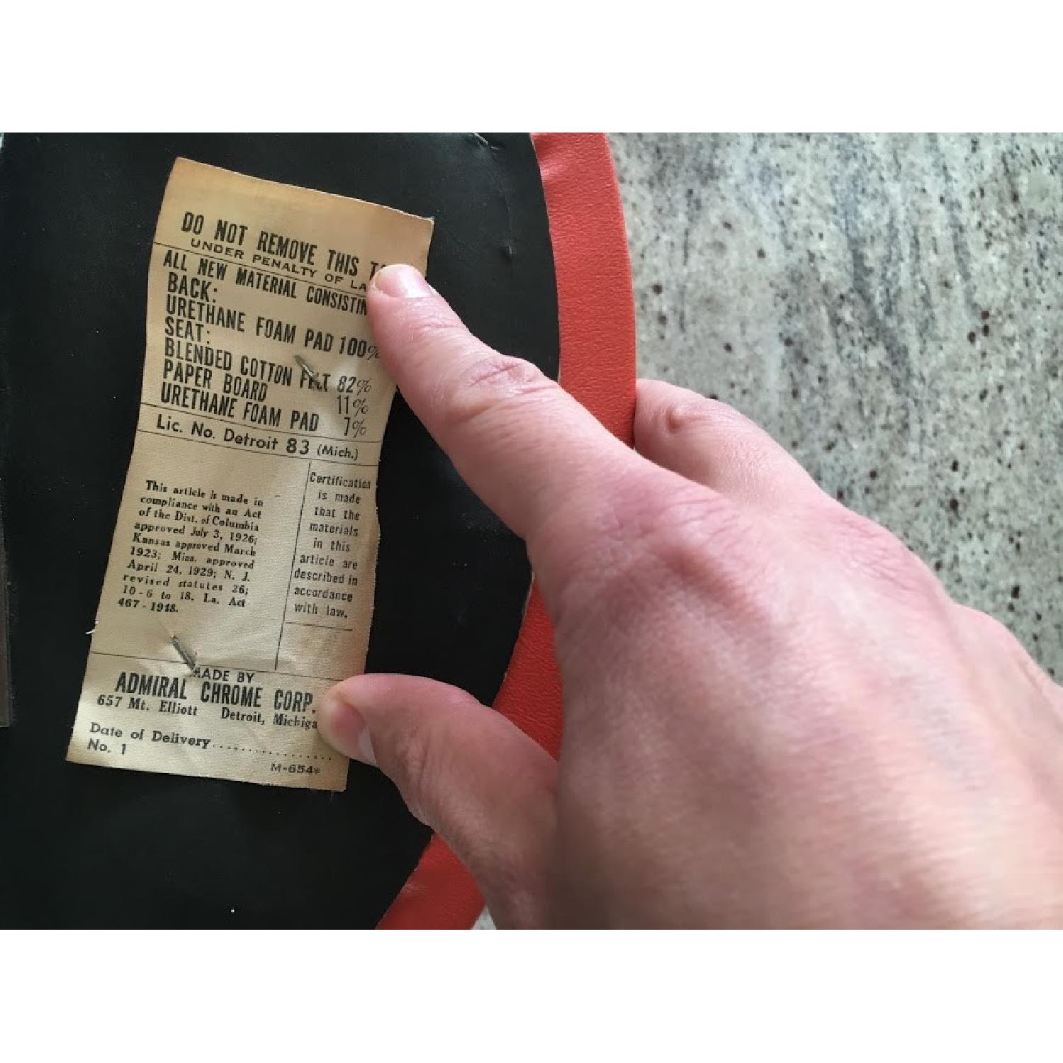 Admiral Chrome Corporation Mid-Century Modern Bar Stools - Set of 4 - image-4