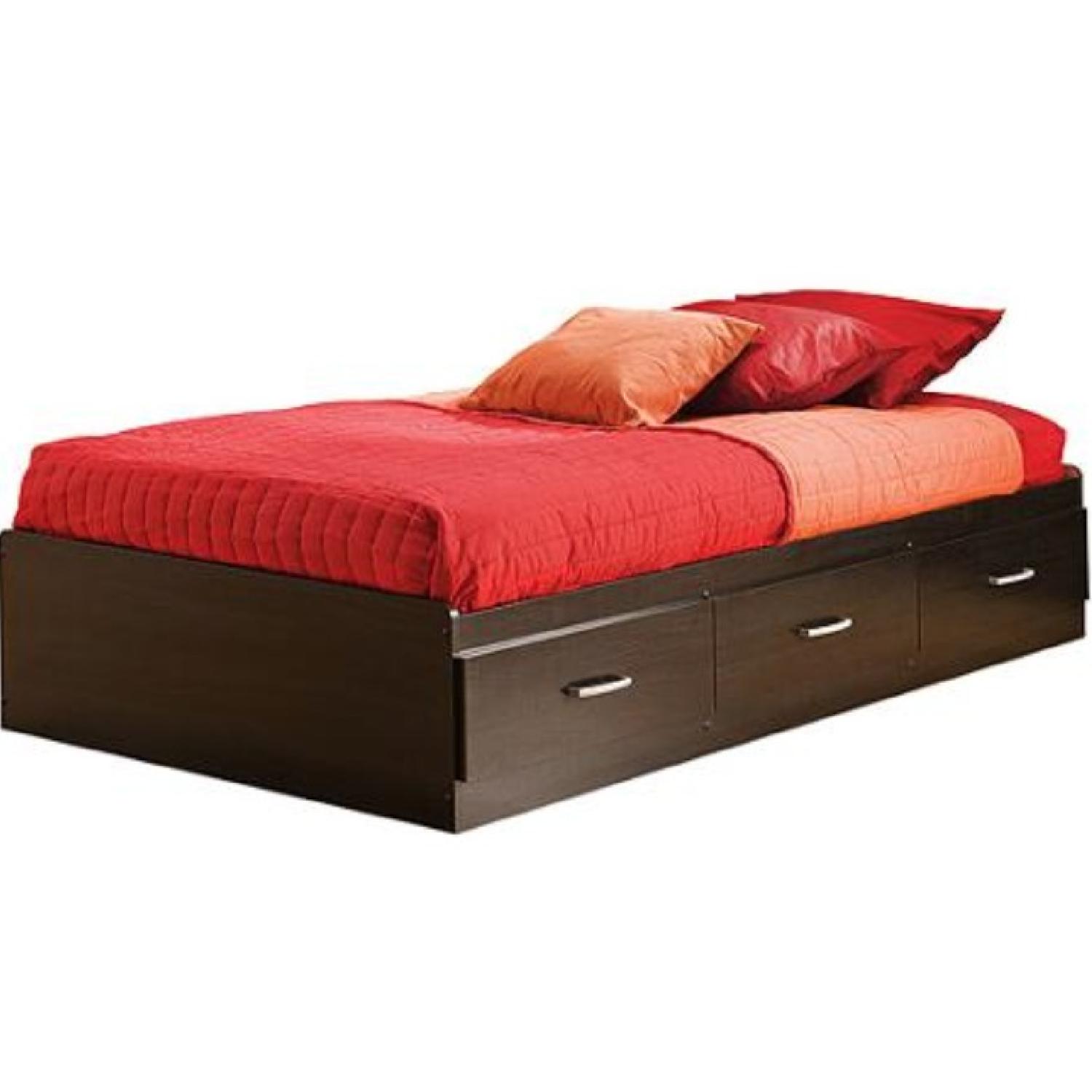 Storage Twin Mates Bed Frame - image-1