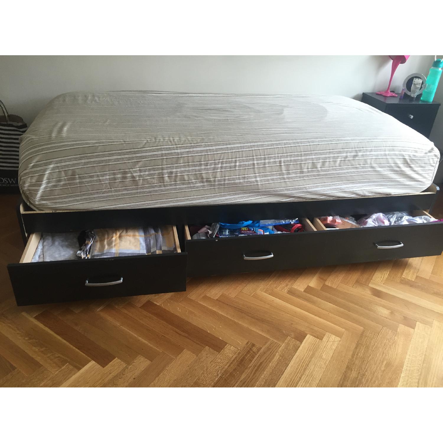 Storage Twin Mates Bed Frame - image-4