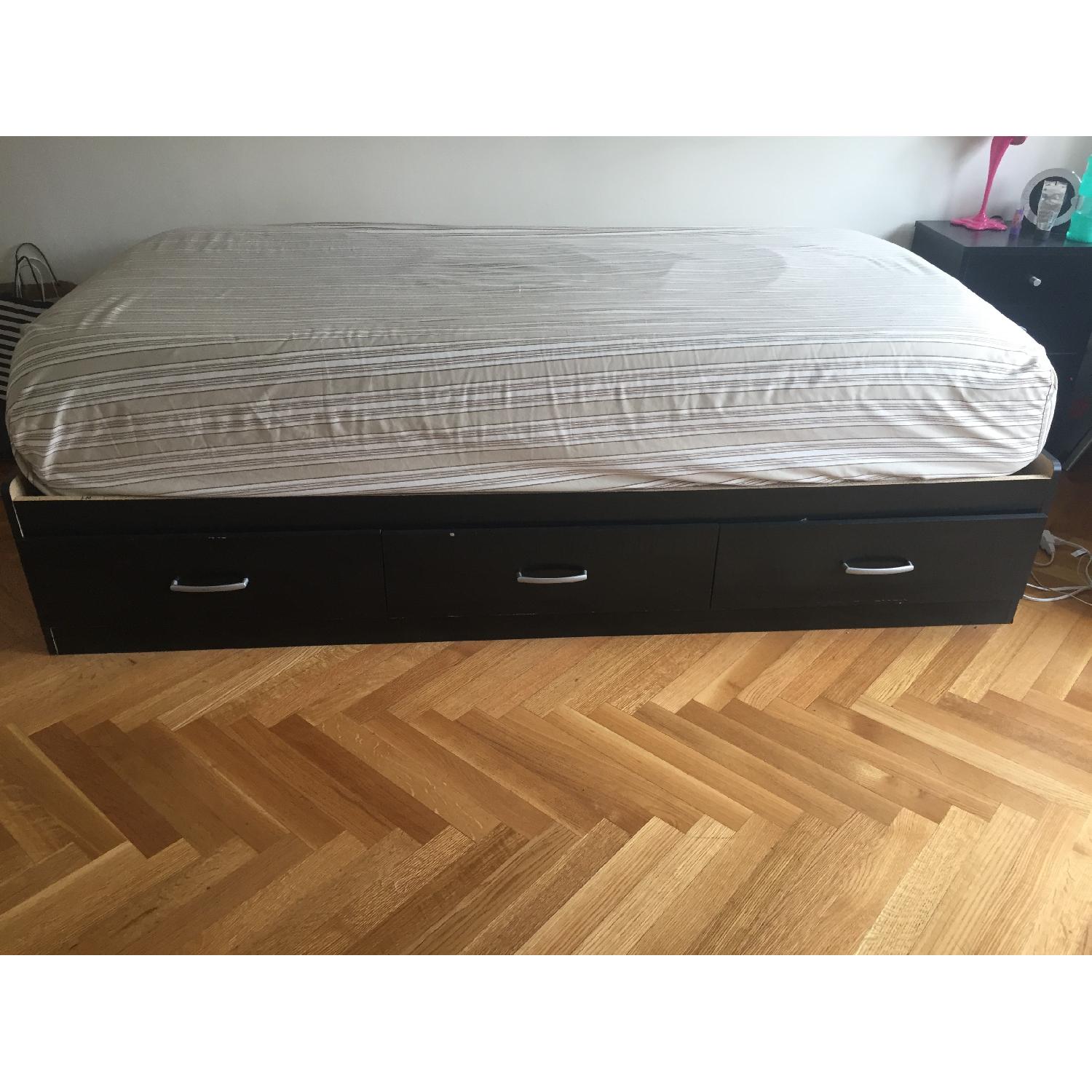 Storage Twin Mates Bed Frame - image-5