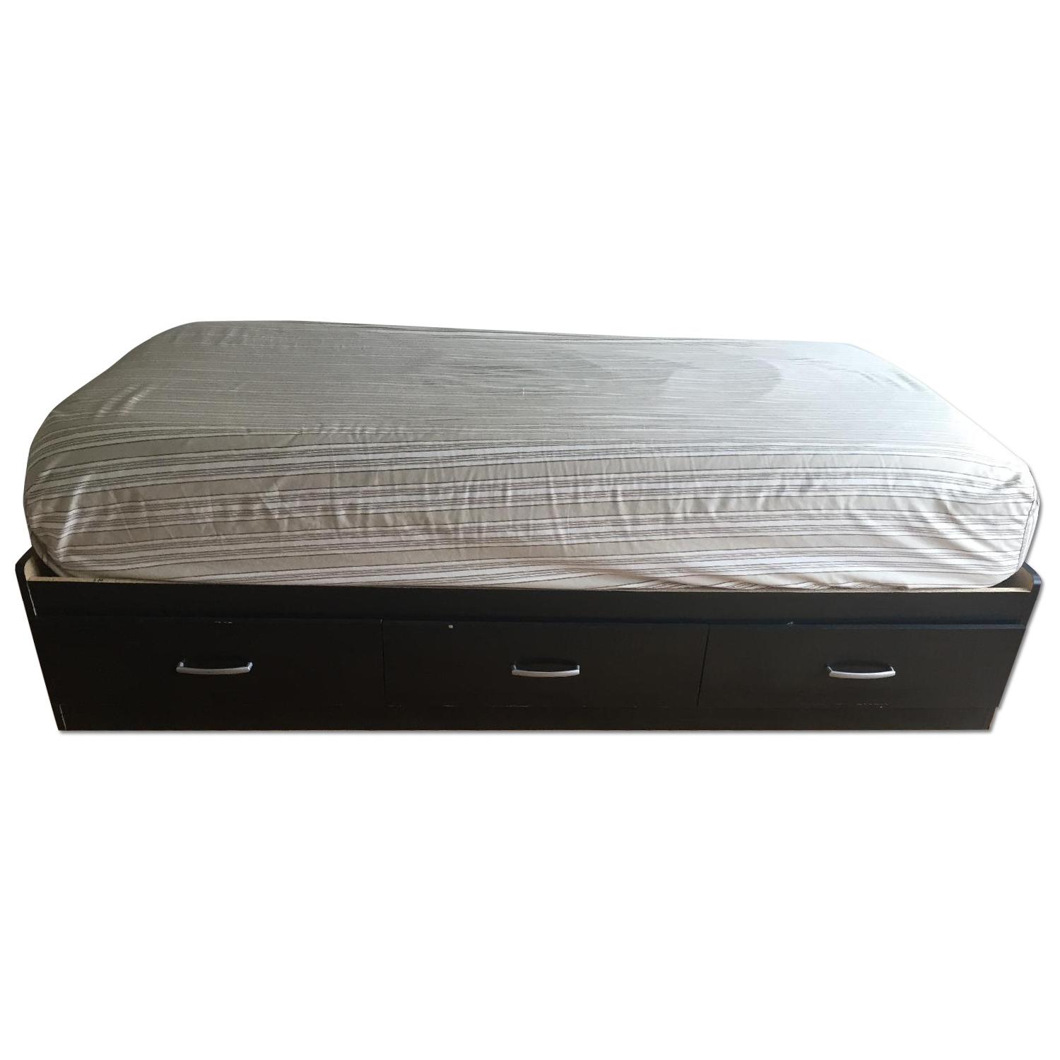 Storage Twin Mates Bed Frame - image-0