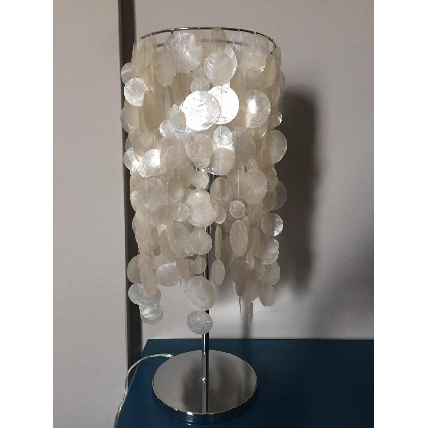 West Elm Capiz Shell Table Lamp - image-1