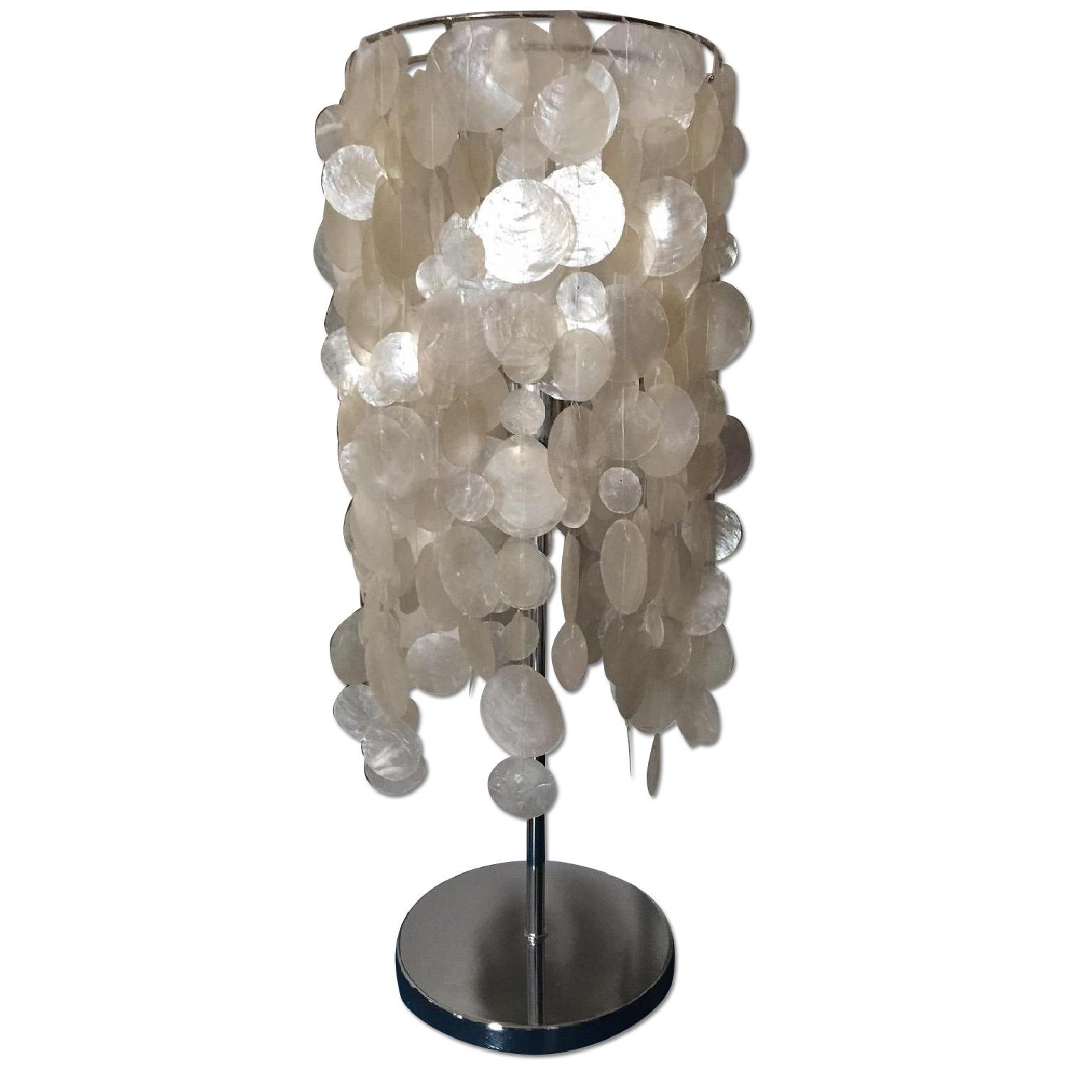 West Elm Capiz Shell Table Lamp - image-0