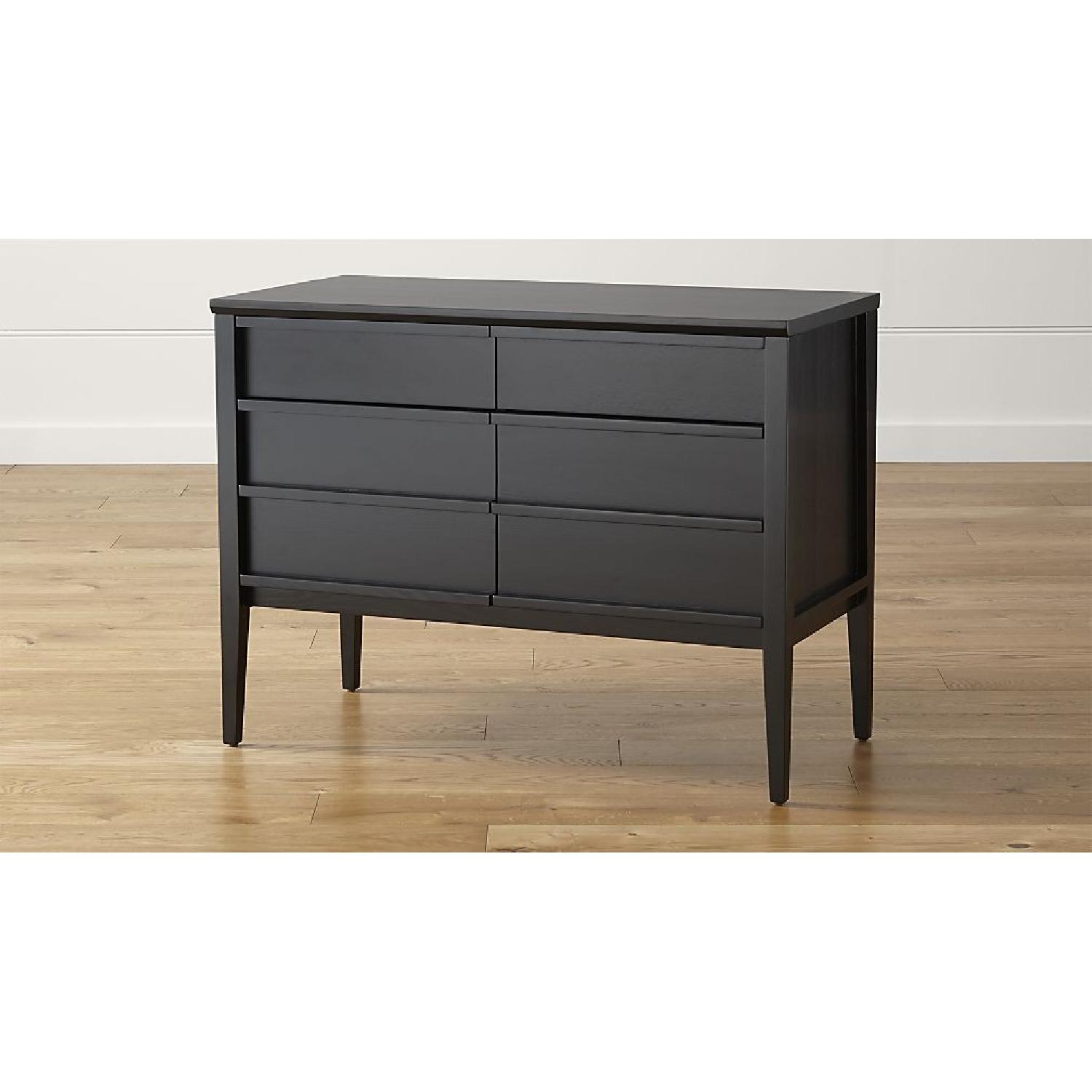 Crate & Barrel 4 Drawer Filing Credenza - image-7