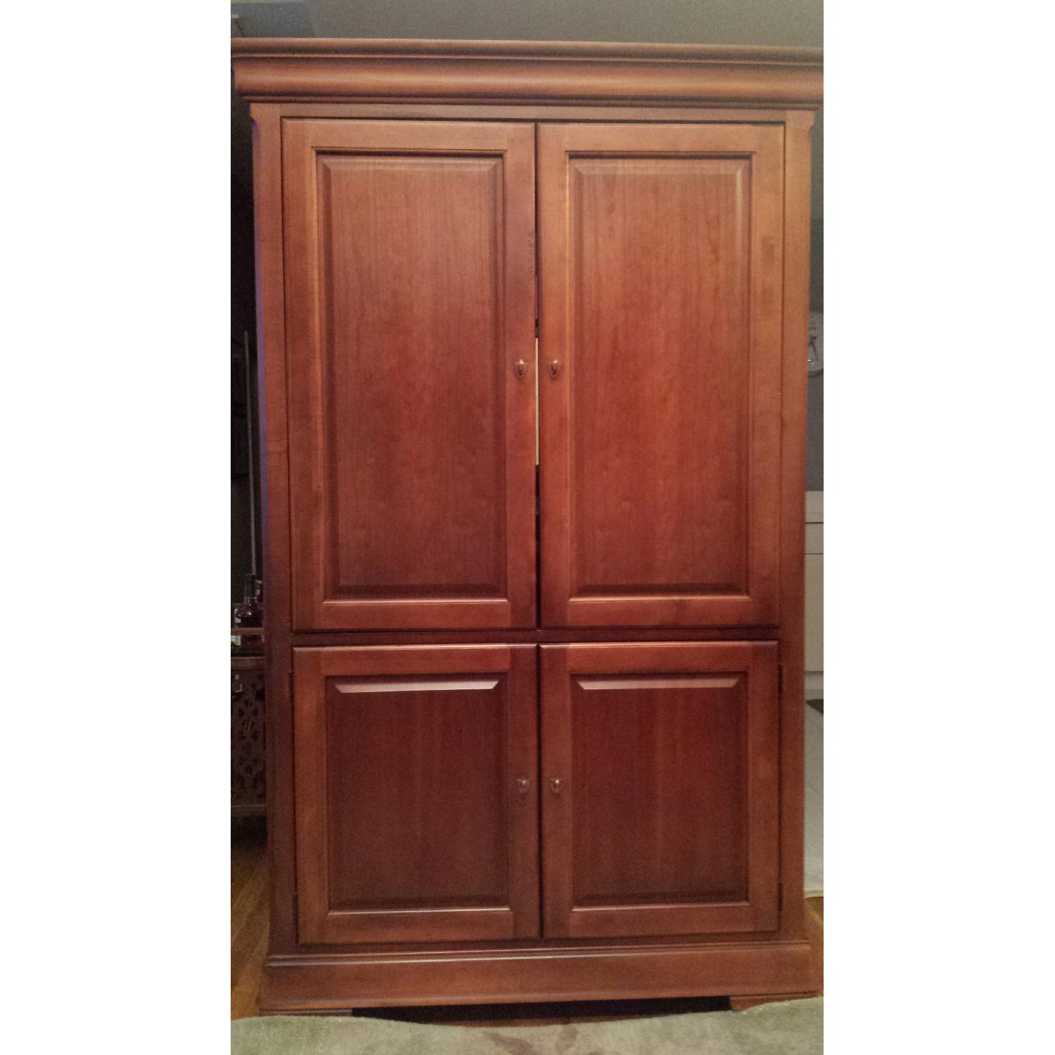 Thomasville Entertainment Center Armoire - image-1
