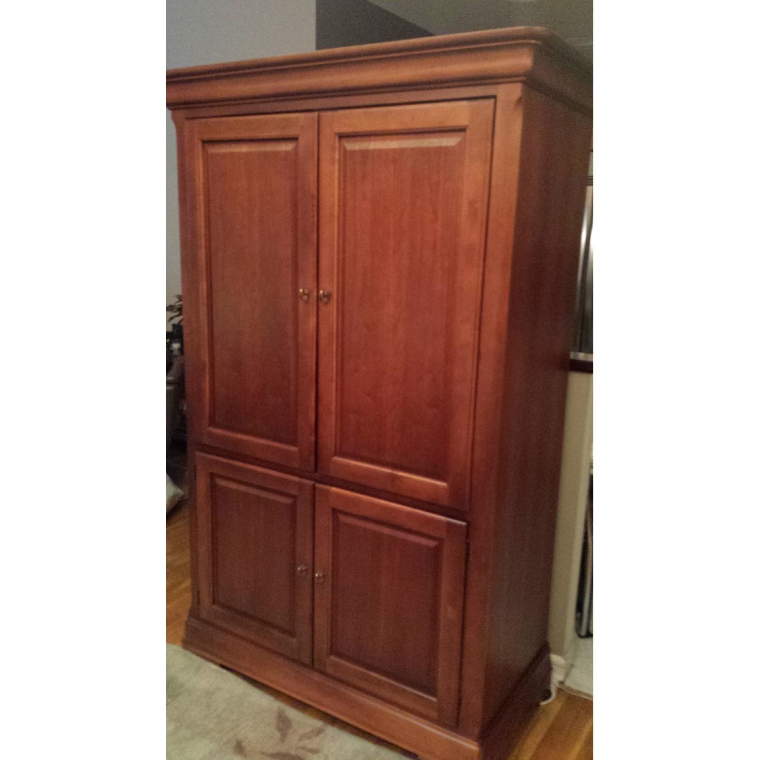 Thomasville Entertainment Center Armoire - image-2