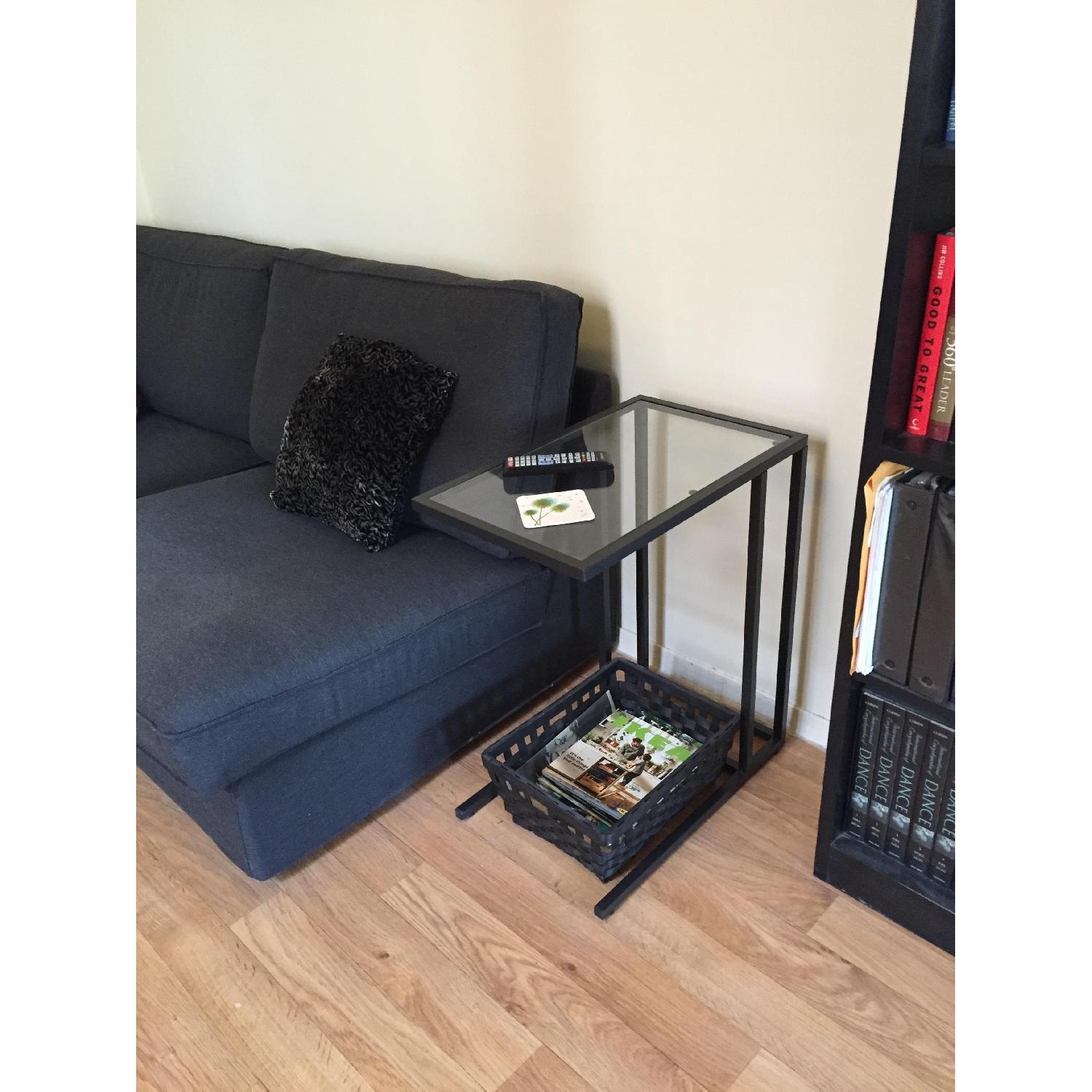 Ikea Glass Laptop Table/Side Table - image-1