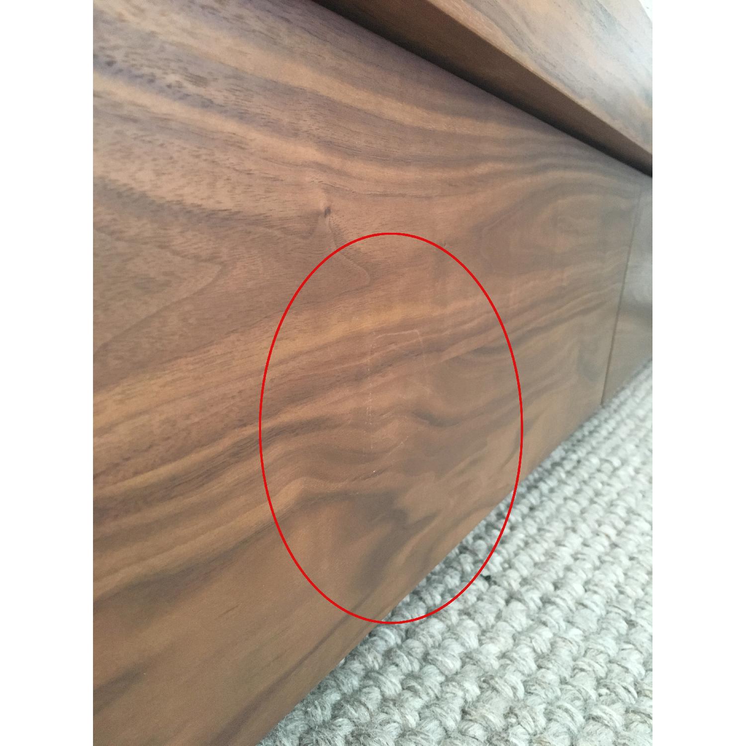 Design Within Reach Matera Walnut King Bed w/ Storage - image-9